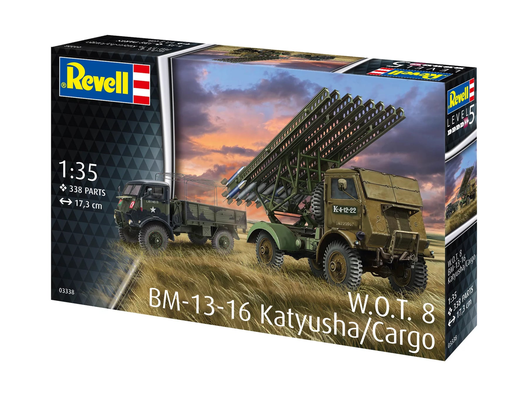 WOT 8 BM-13-16 Katyusha-vracht