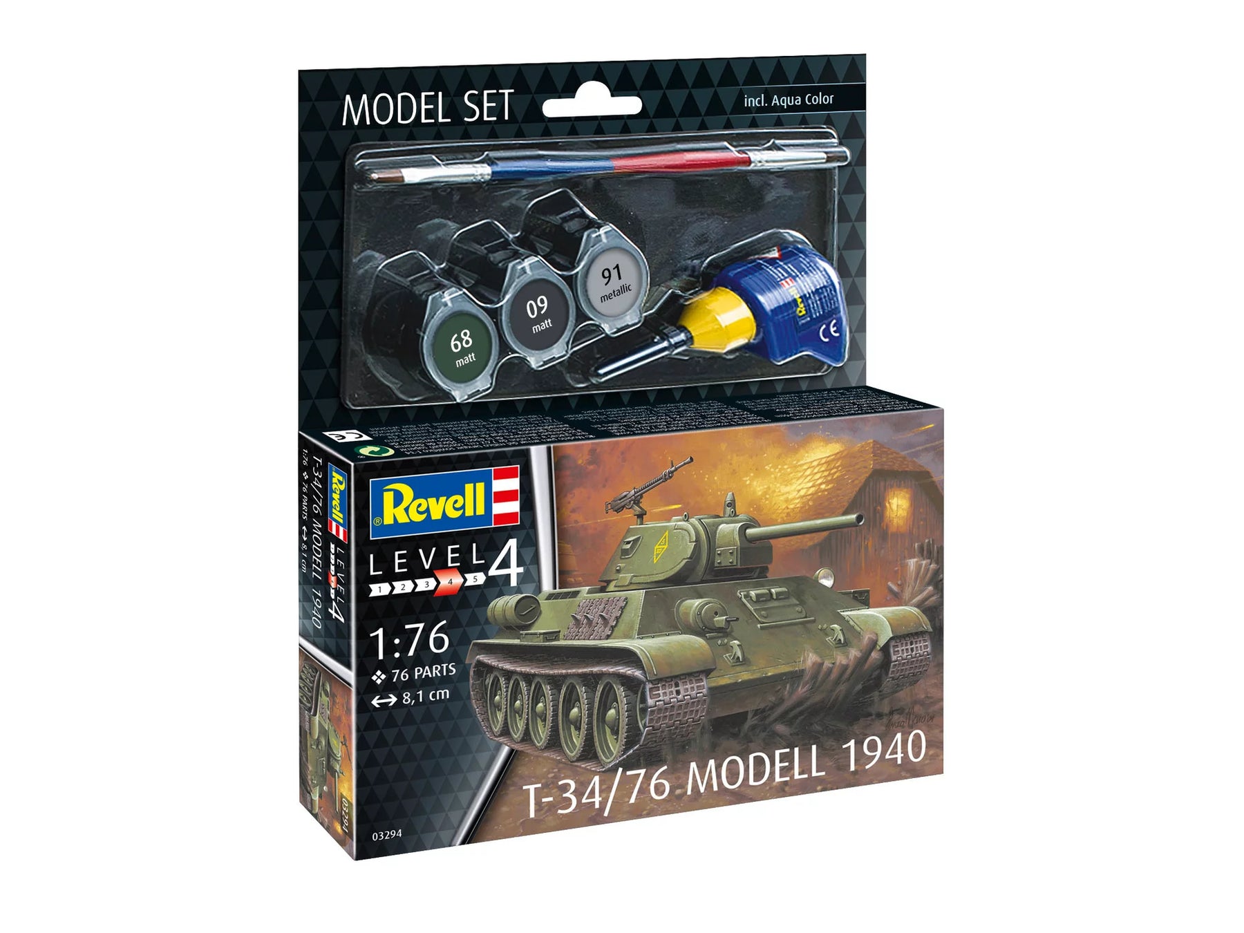 Modelset T-34-76 model 1940