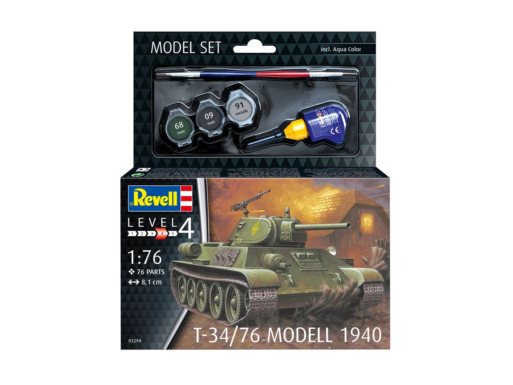 Modelset T-34-76 model 1940