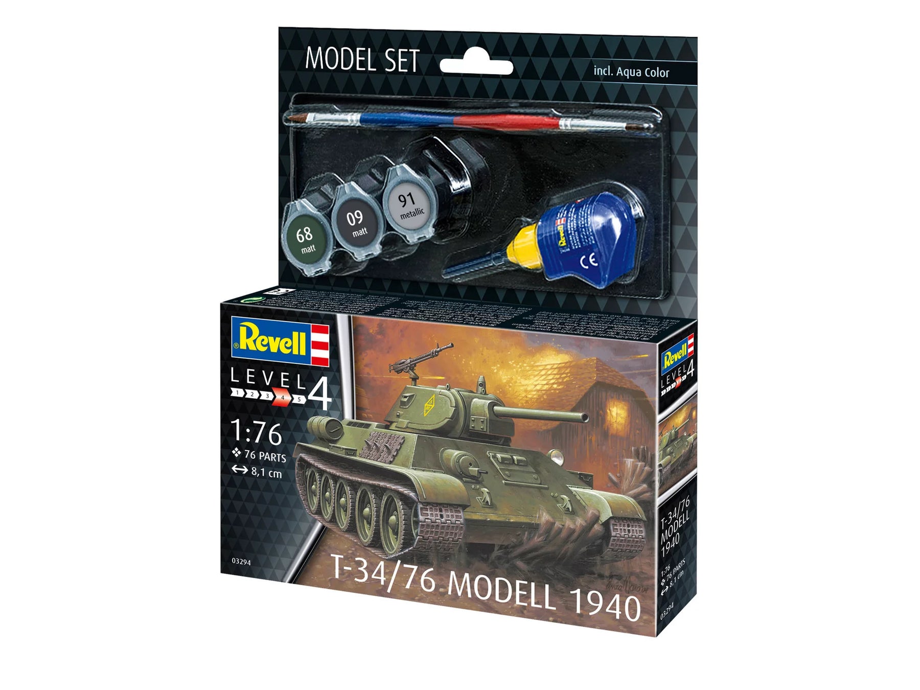 Modelset T-34-76 model 1940