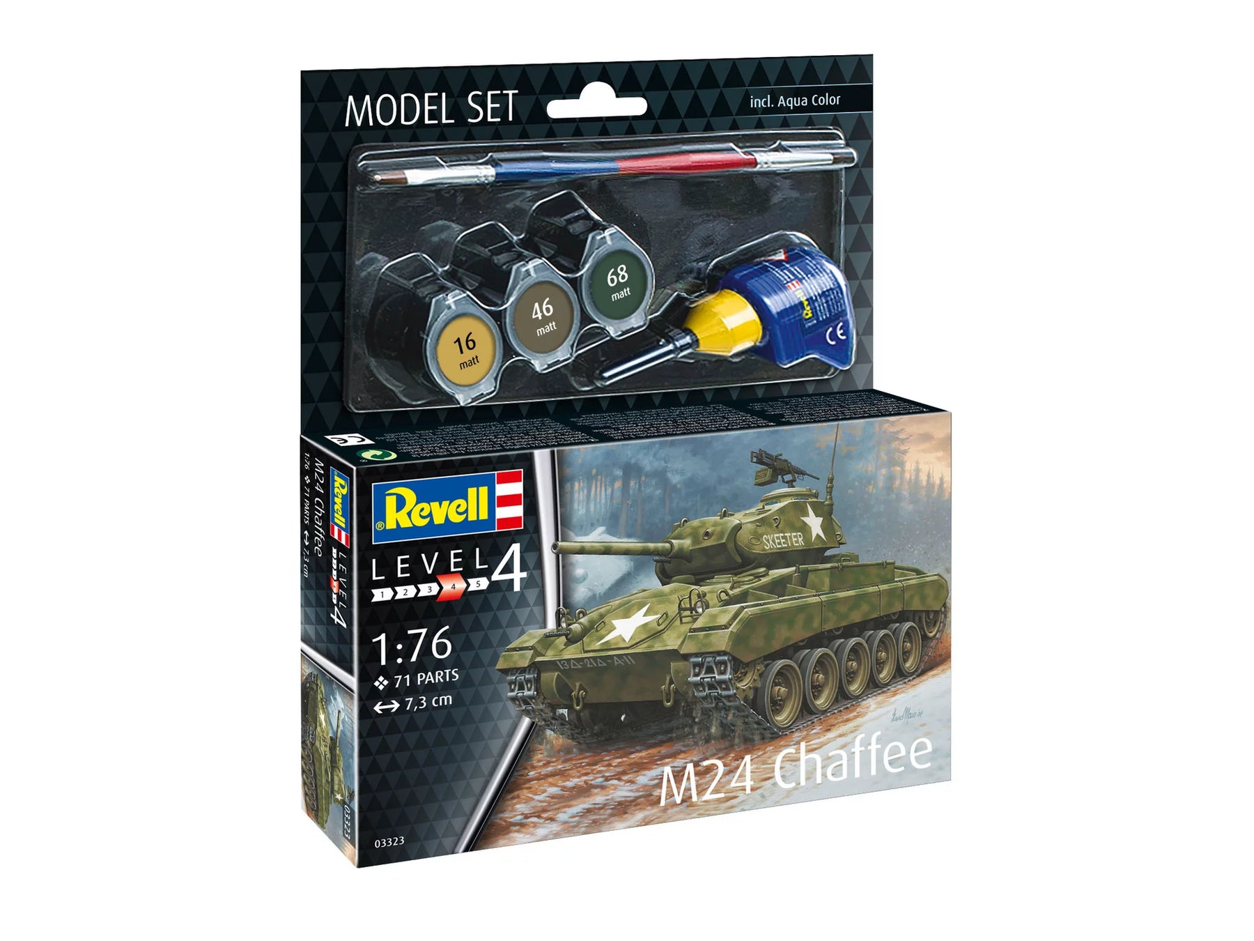 Modelset M24 Chaffee