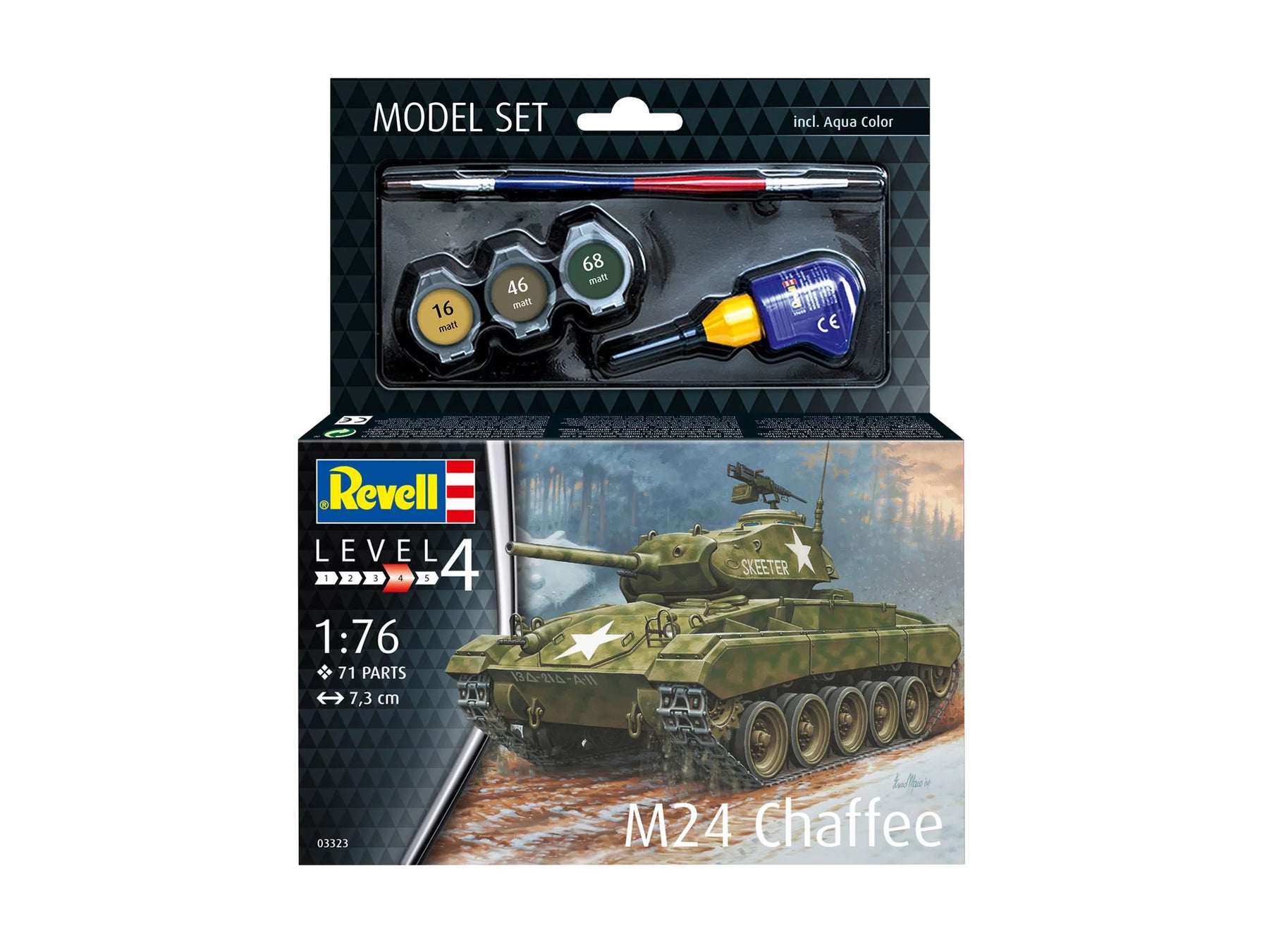 Modelset M24 Chaffee