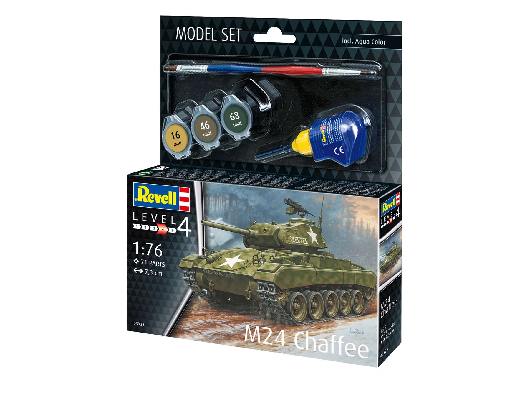 Modelset M24 Chaffee