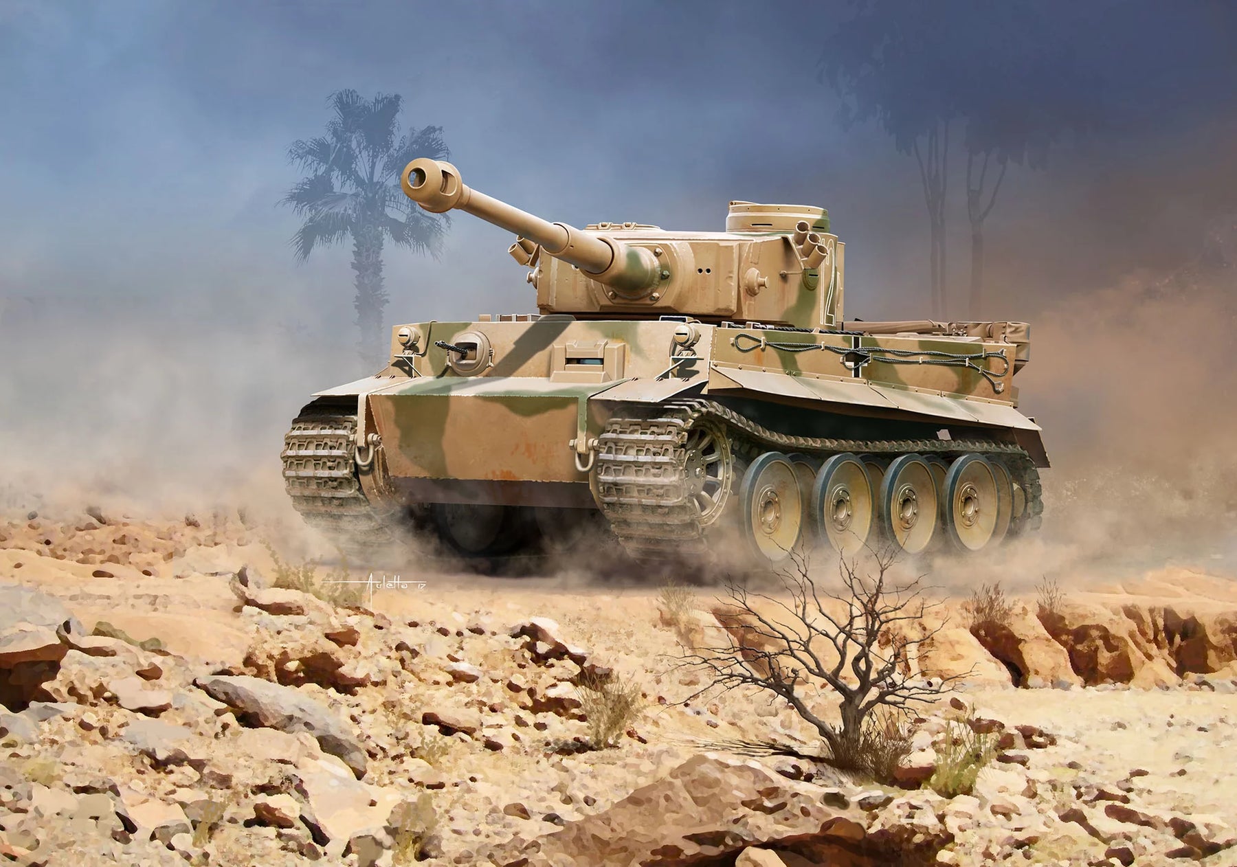 Zestaw modeli PzKpfw VI Ausf. H Tygrys