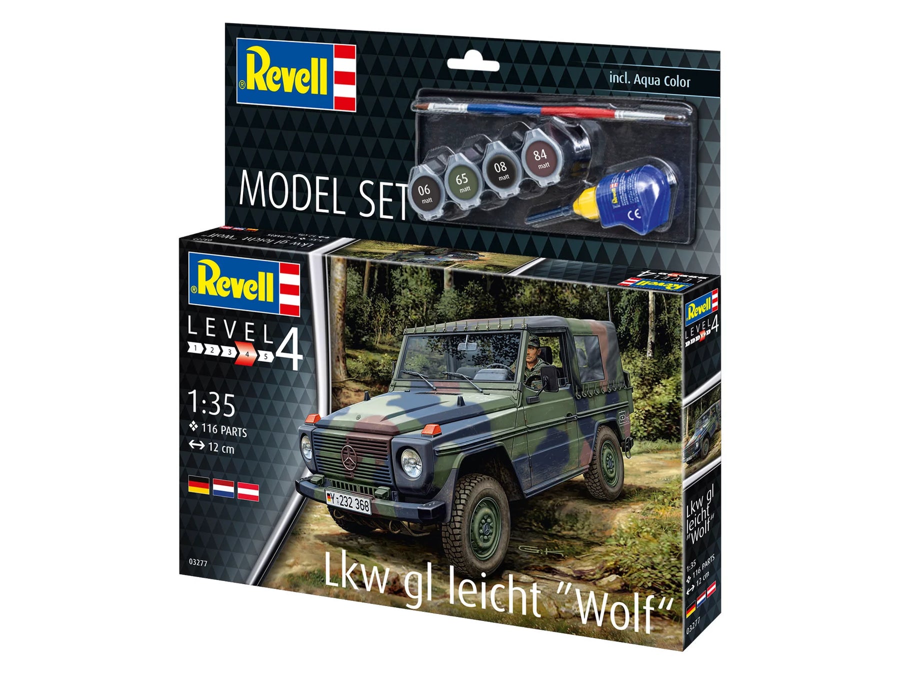 Set di modellini di camion GL Light "Wolf"