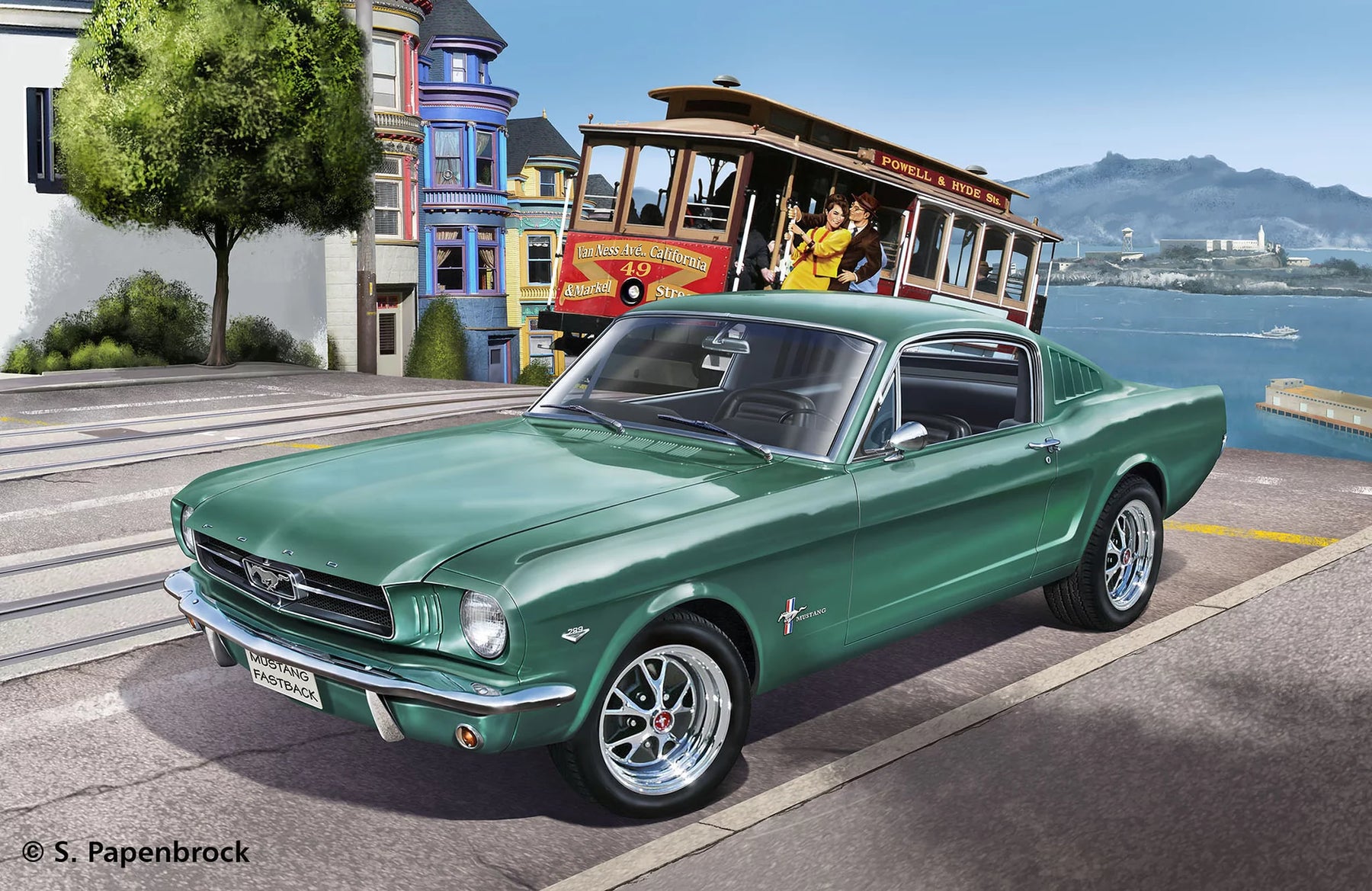 Model Set 1965 Ford Mustang 2+2 Fastback