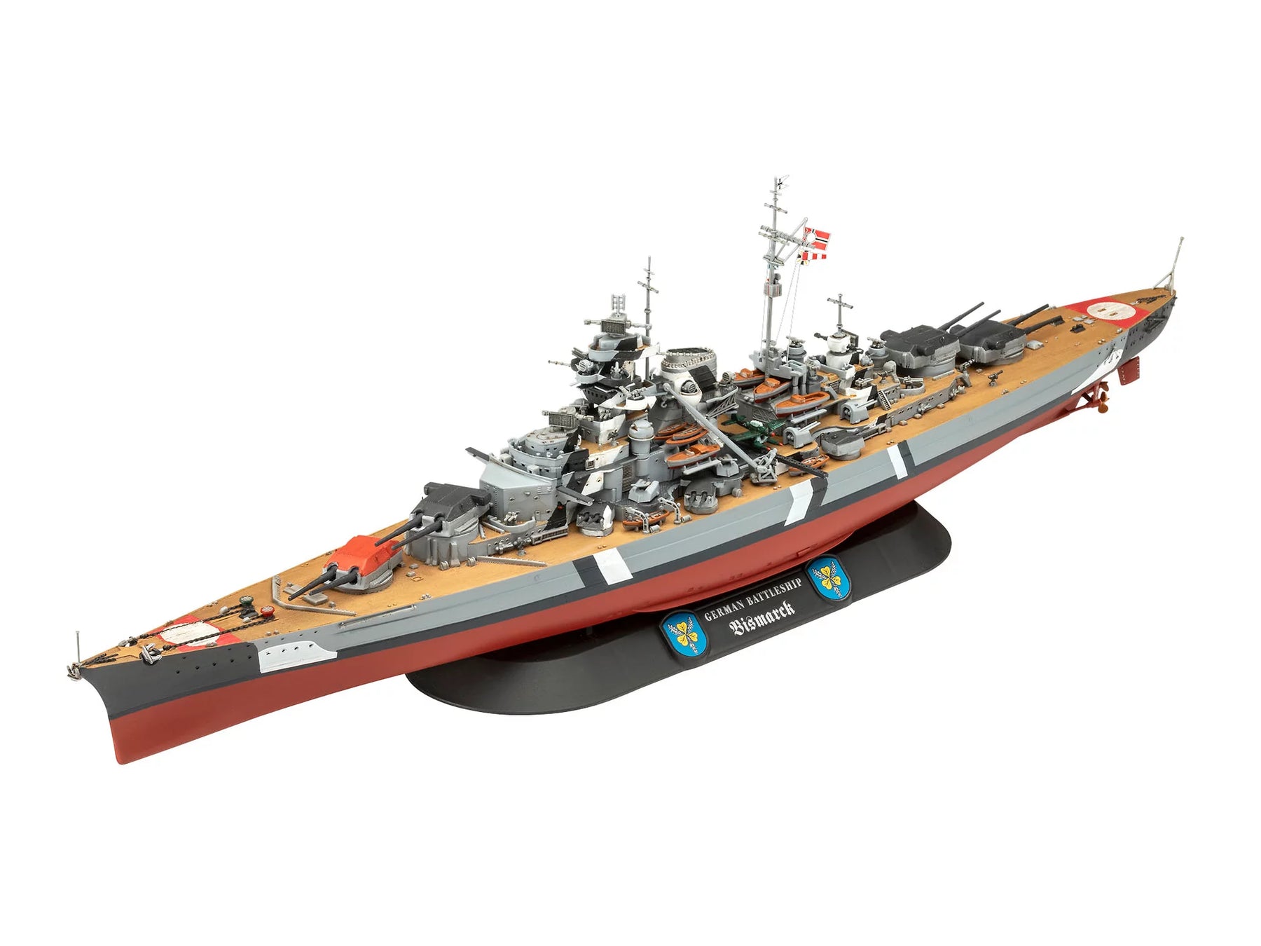 Geschenkset De legendarische Bismarck (1:700-1:1200)