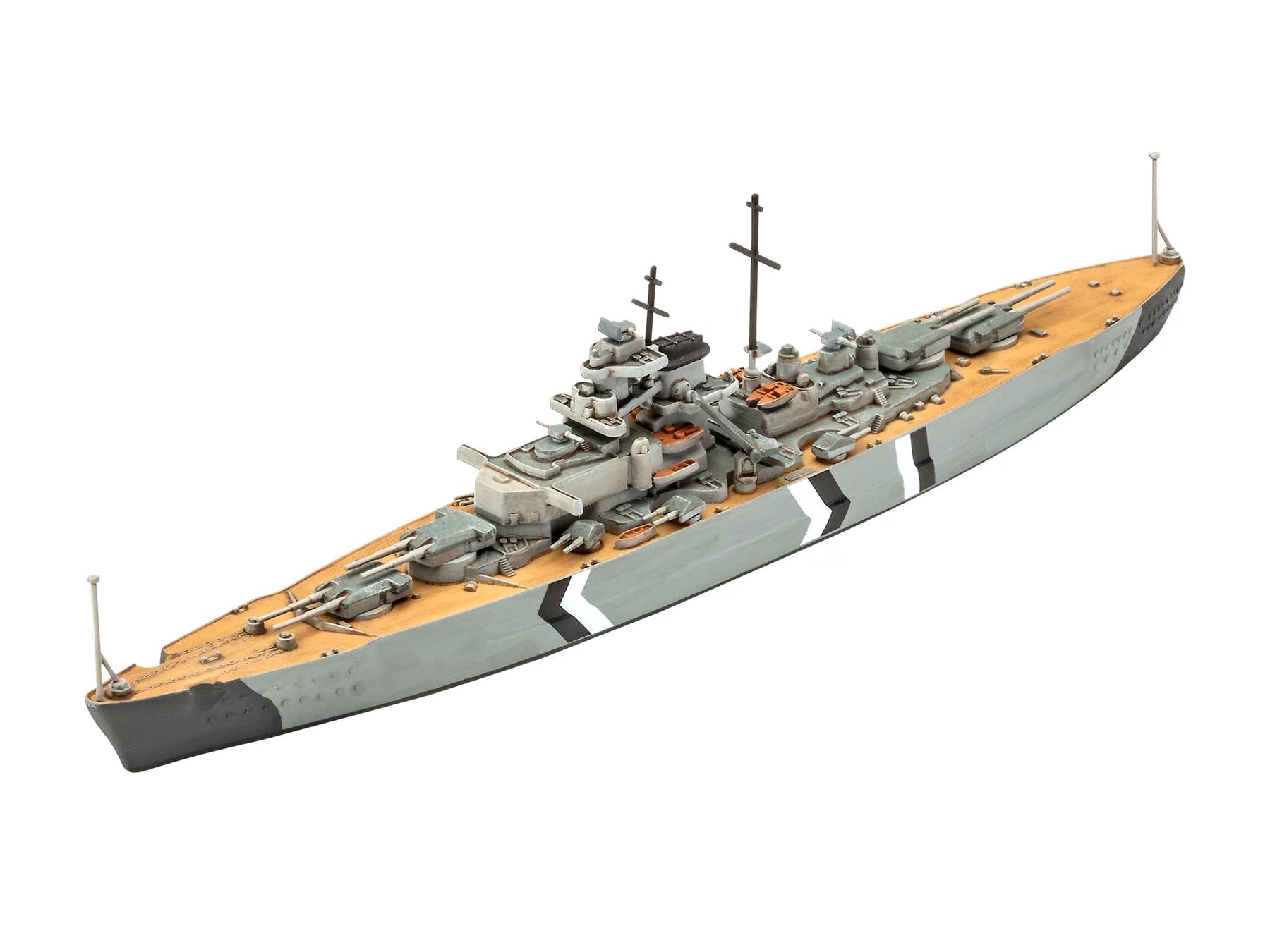 Geschenkset De legendarische Bismarck (1:700-1:1200)