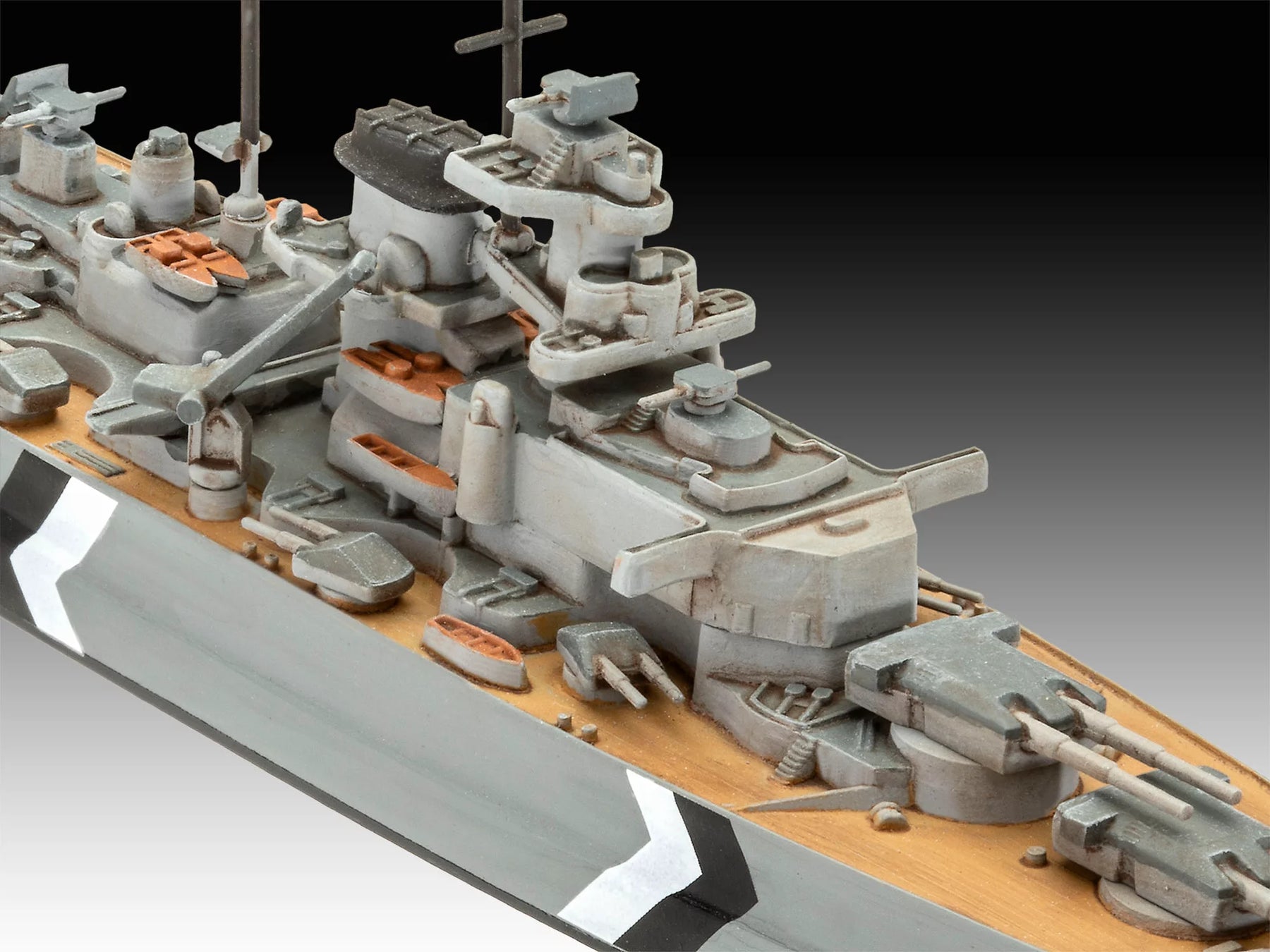 Geschenkset De legendarische Bismarck (1:700-1:1200)