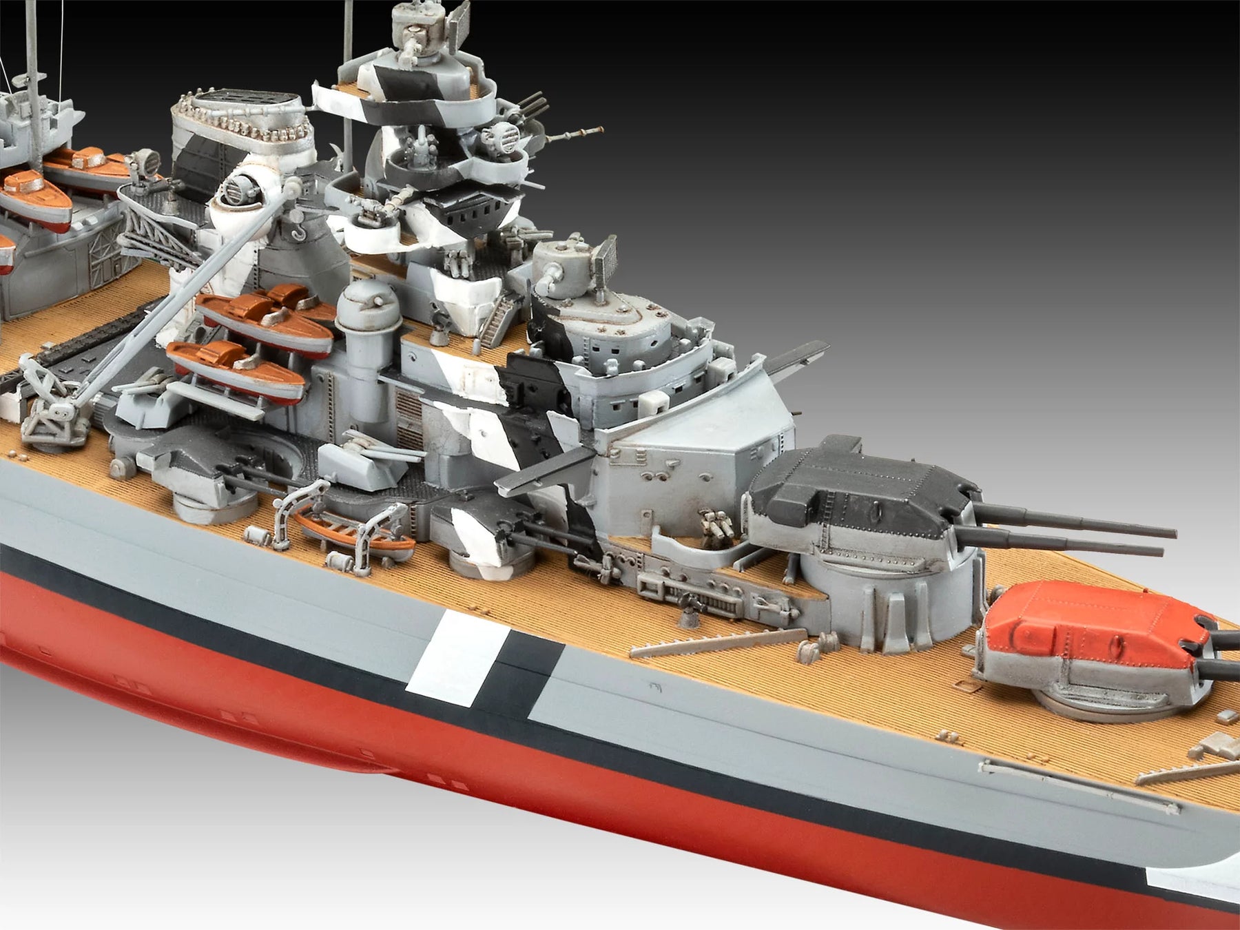 Geschenkset De legendarische Bismarck (1:700-1:1200)