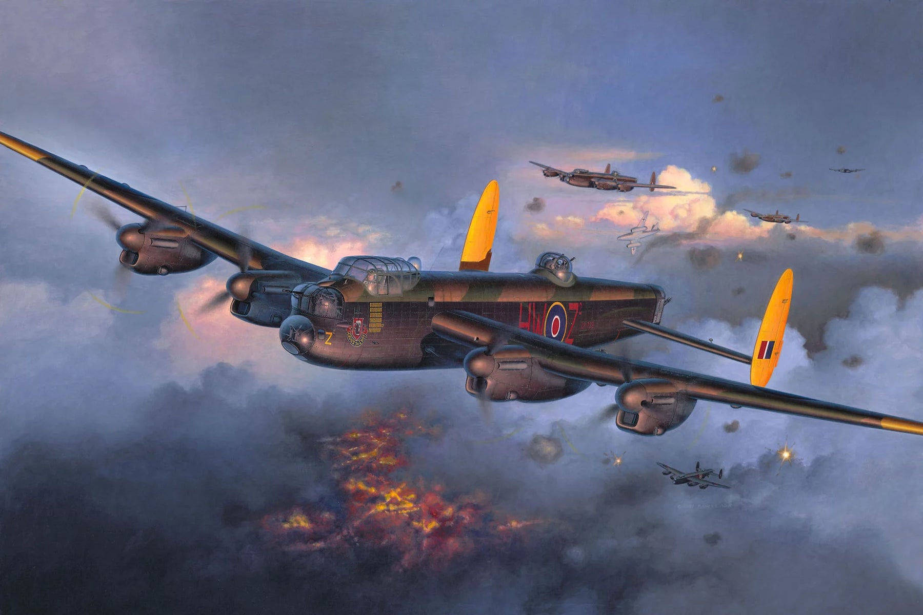 Modelová sada Lancaster Mk.I-III