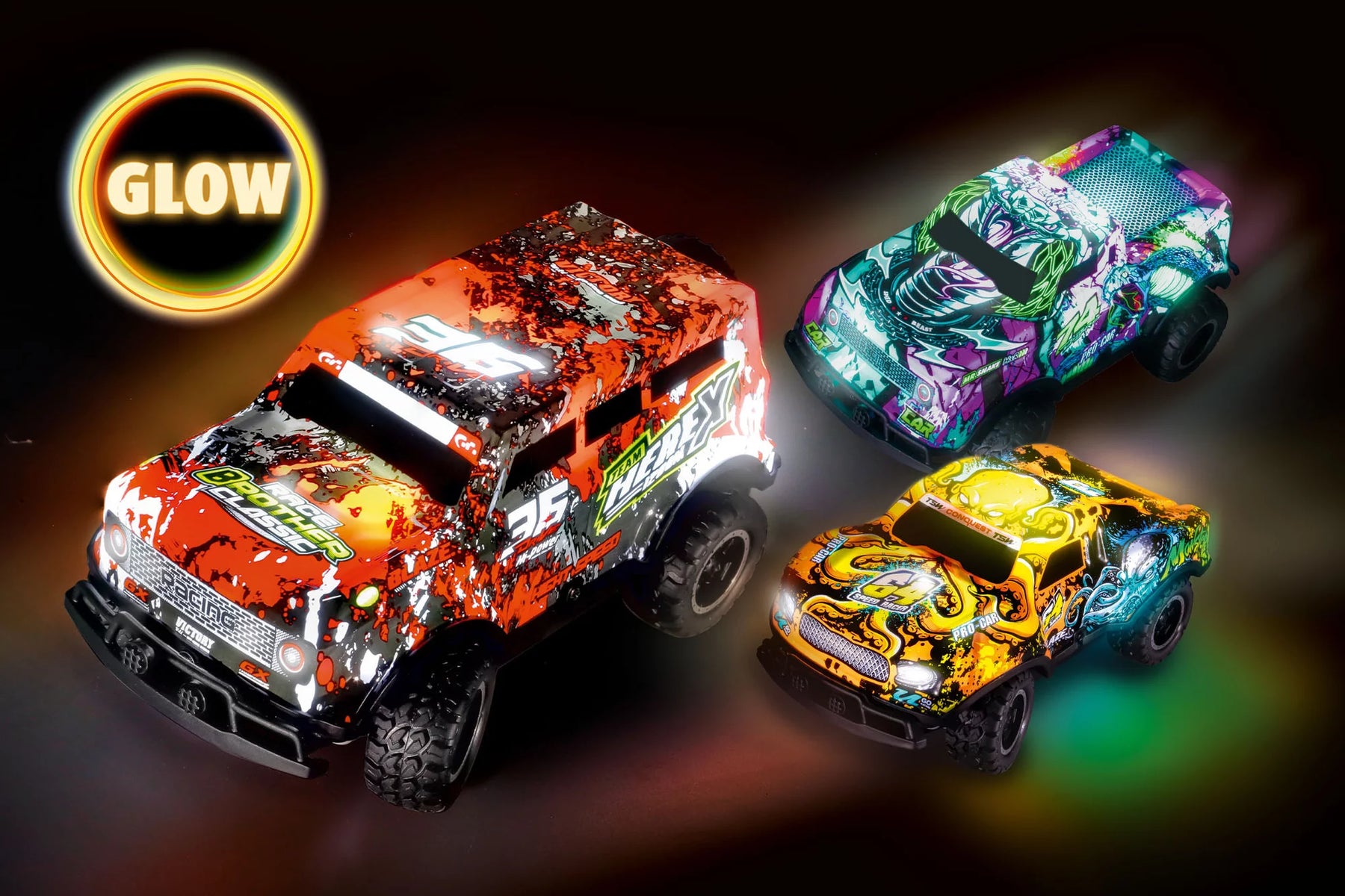 RC Car Ghost Driver (narancs)