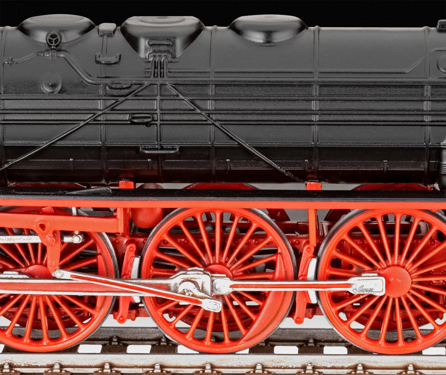 Model lokomotywy pociągu ekspresowego BR02-Tender 2'2'T30