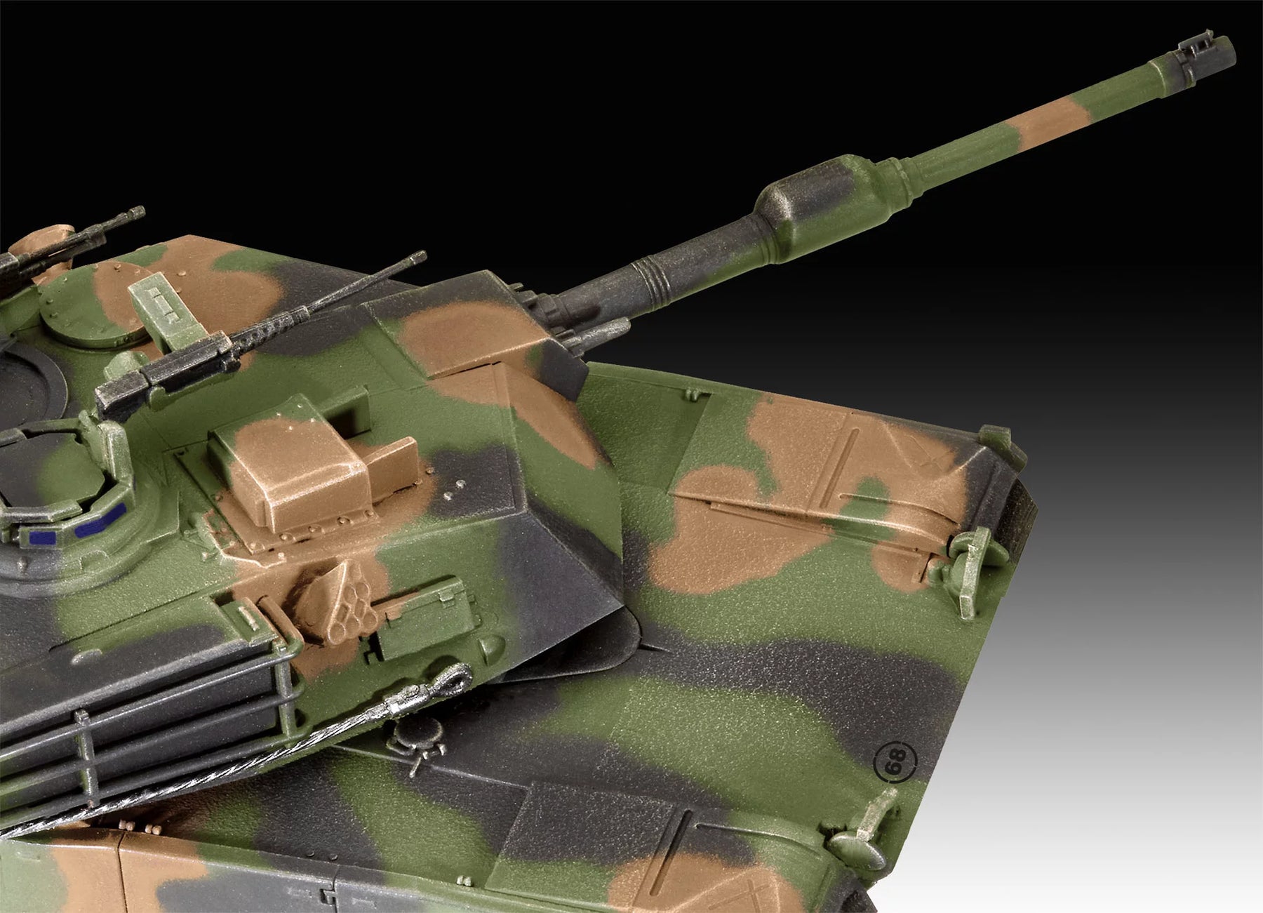 Ensemble de modèles M1A1 AIM(SA)- M1A2 Abrams