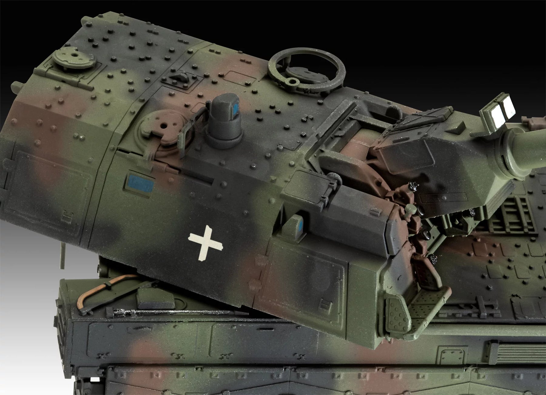 Modelset zelfrijdende houwitser 2000