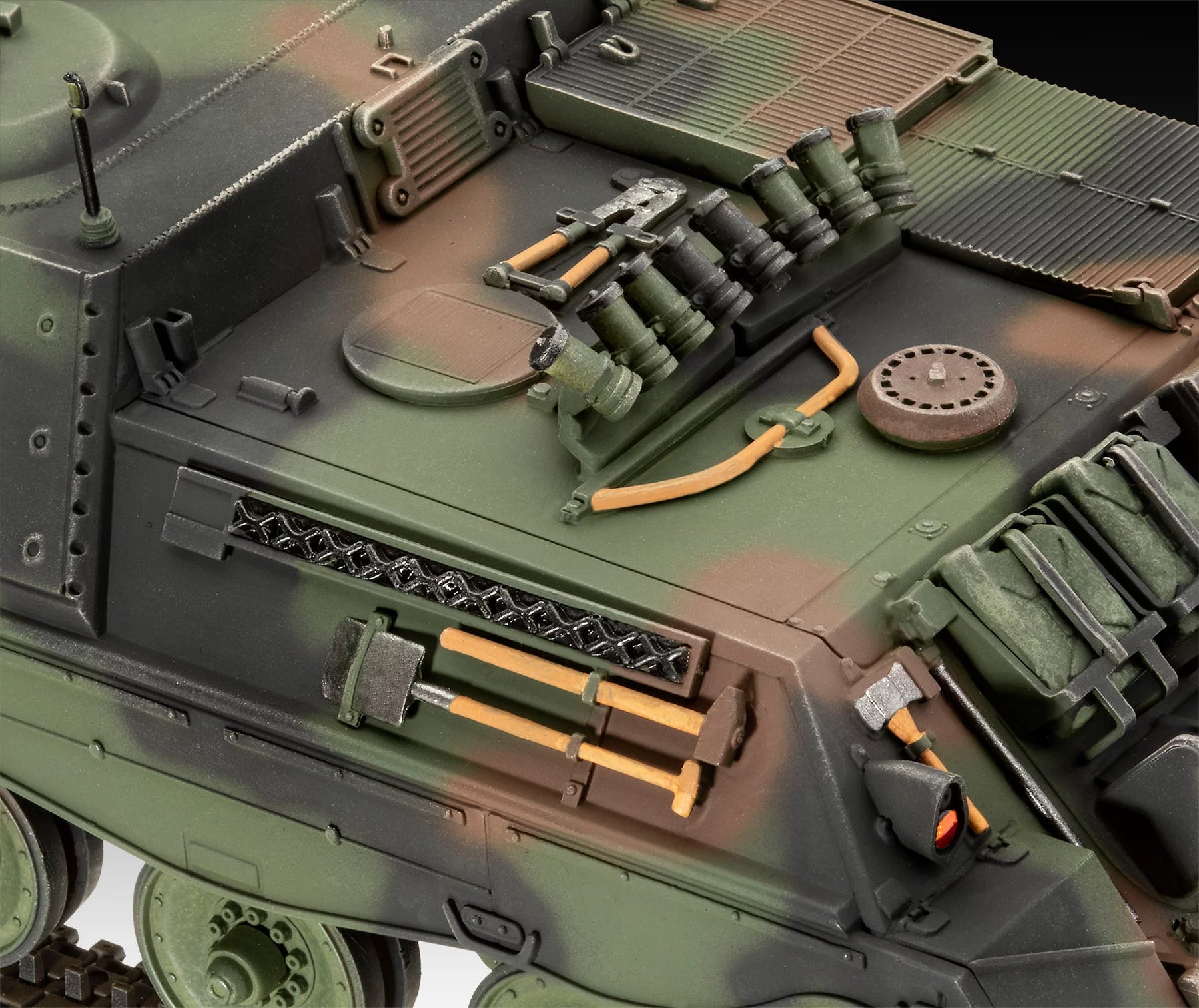 Maqueta de destructor de cohetes Jaguar 1