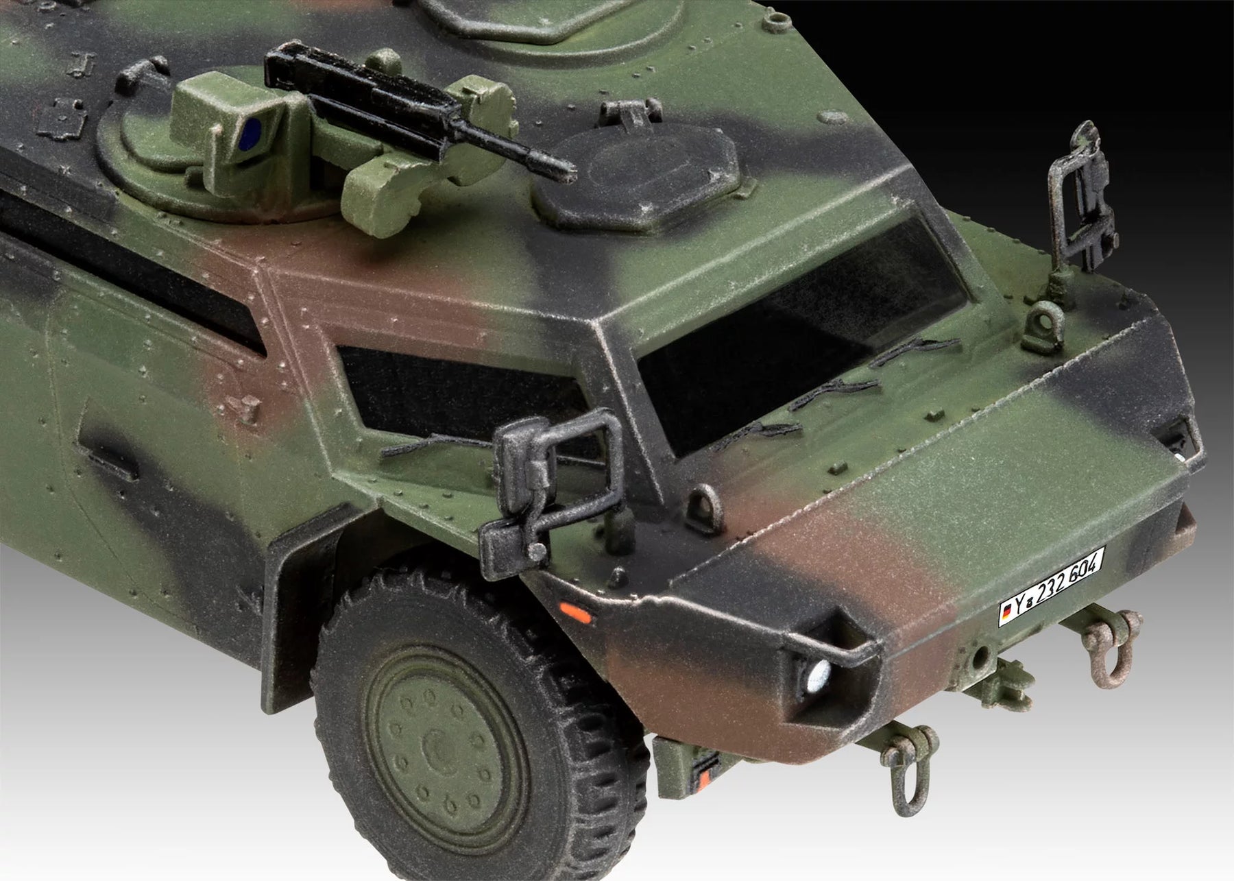Model set scout car Fennek