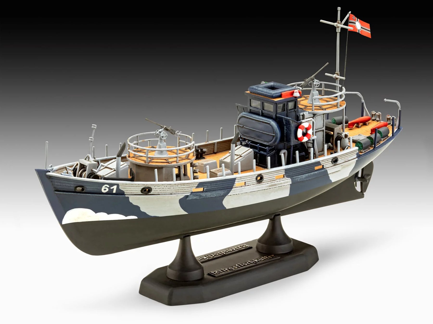 Conjunto de modelos KFK (cortador de pesca de guerra)
