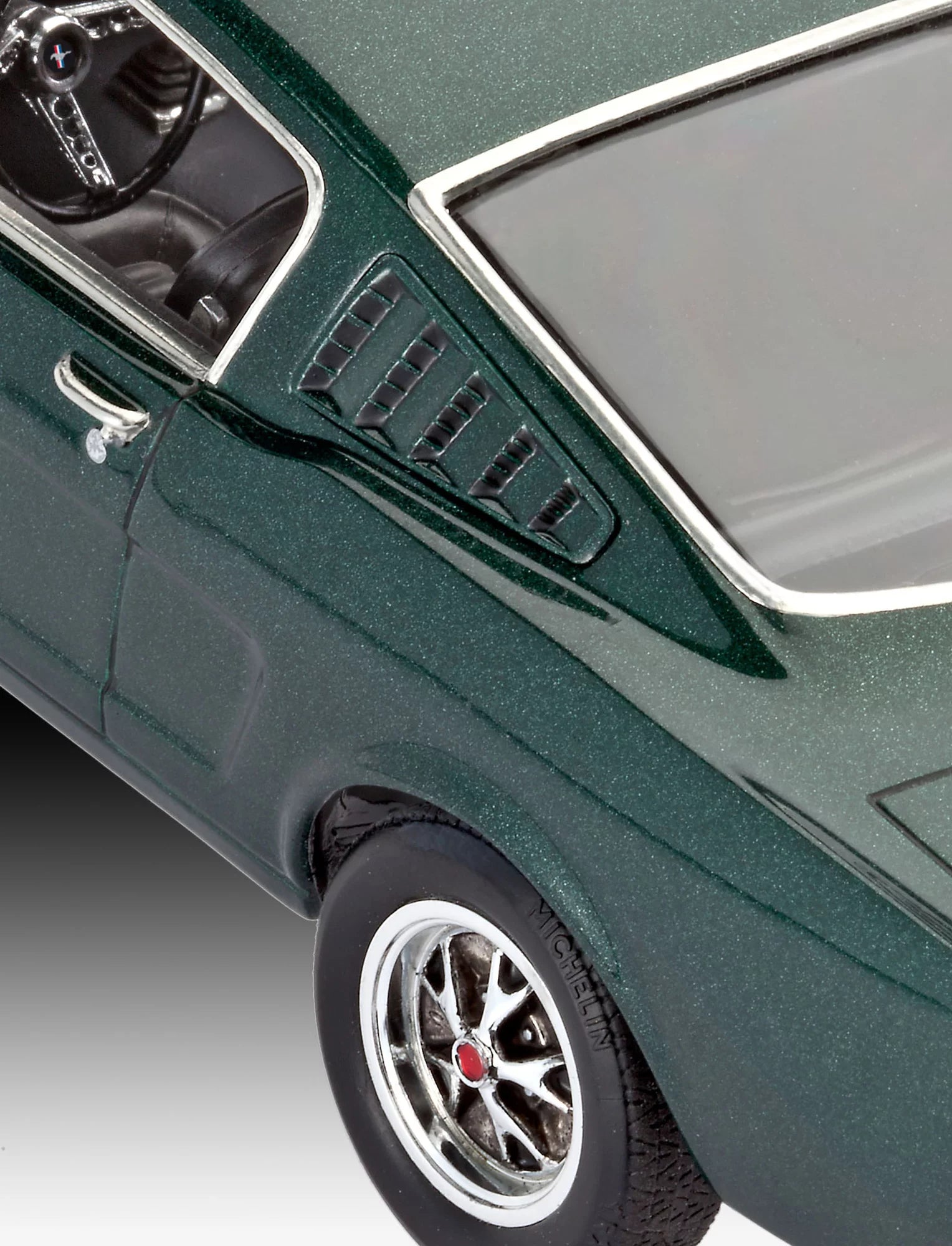 Modelset Ford Mustang 2+2 Fastback uit 1965