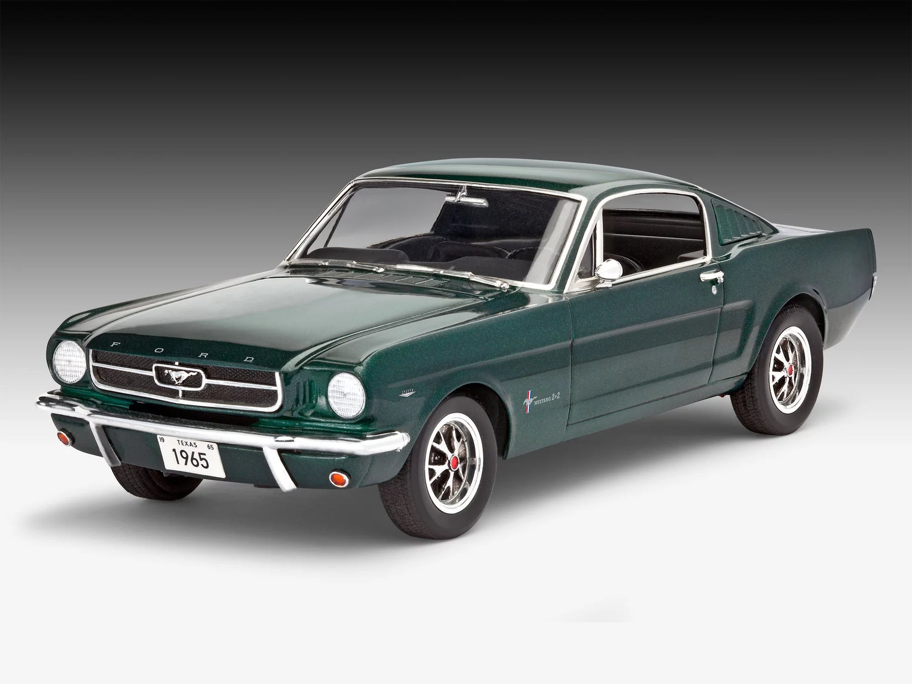 Modelset Ford Mustang 2+2 Fastback uit 1965