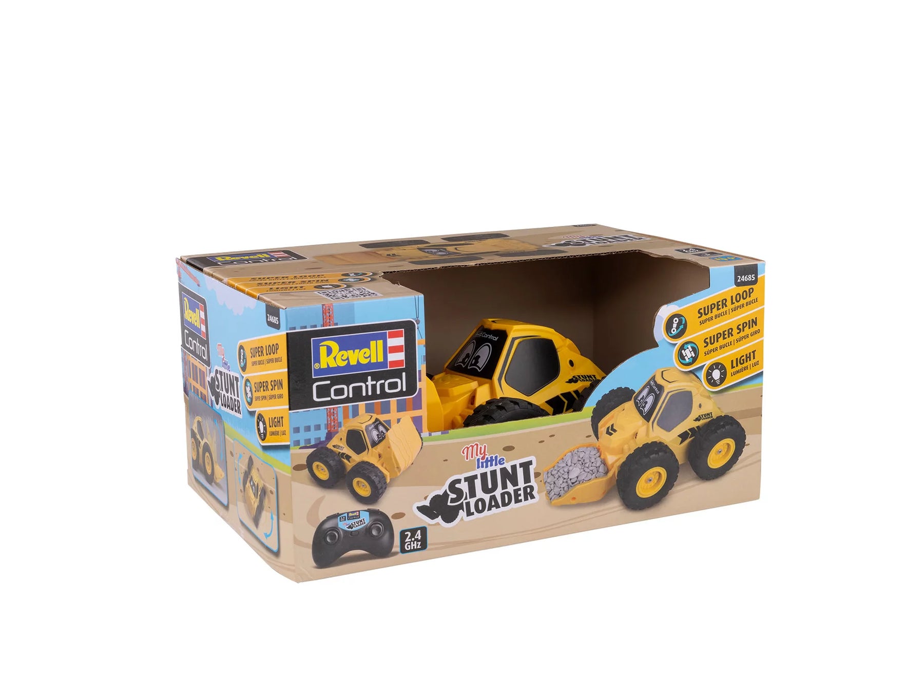 RC Truck "Mijn kleine stuntlader"