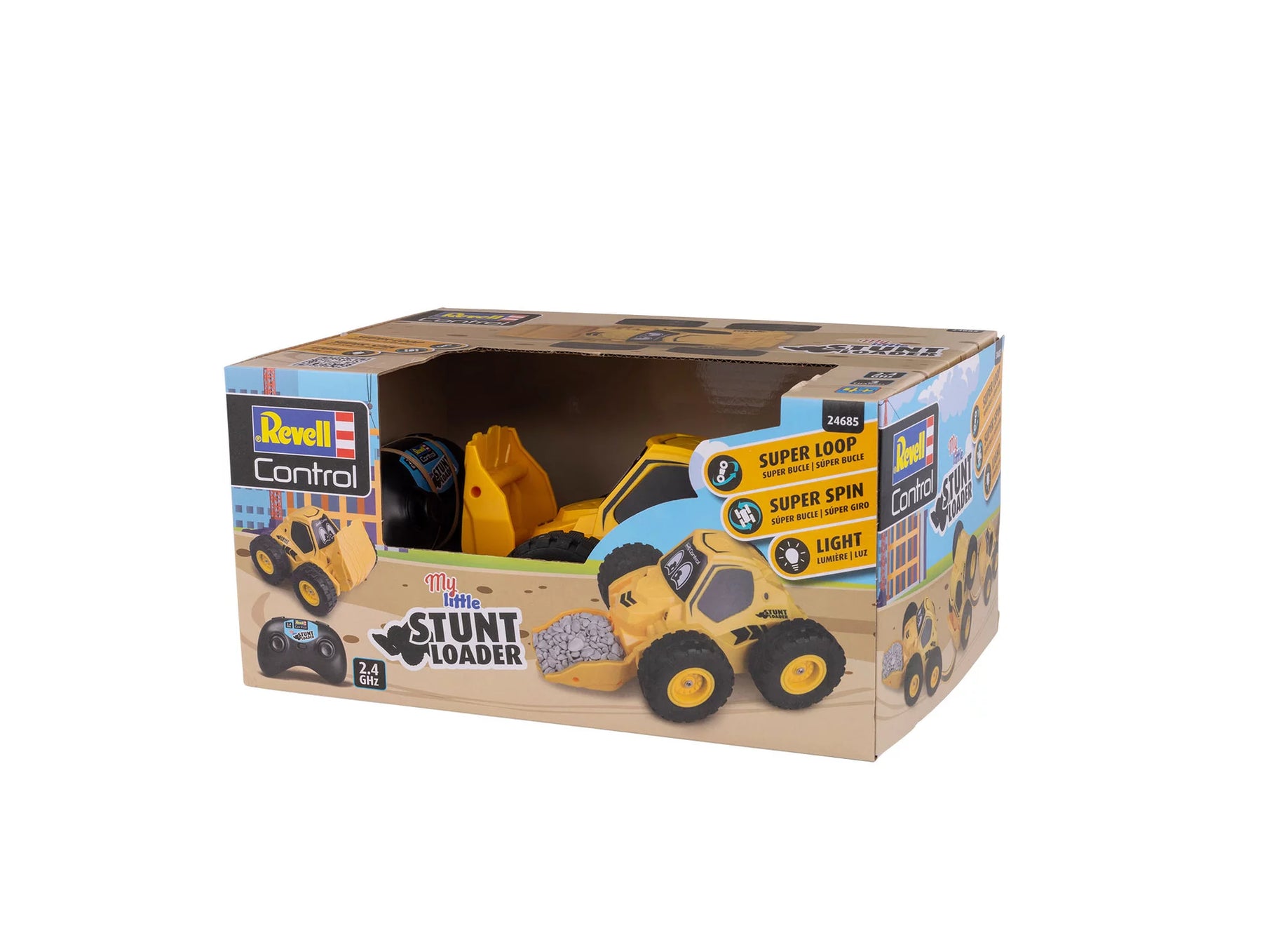 RC Truck "Mijn kleine stuntlader"