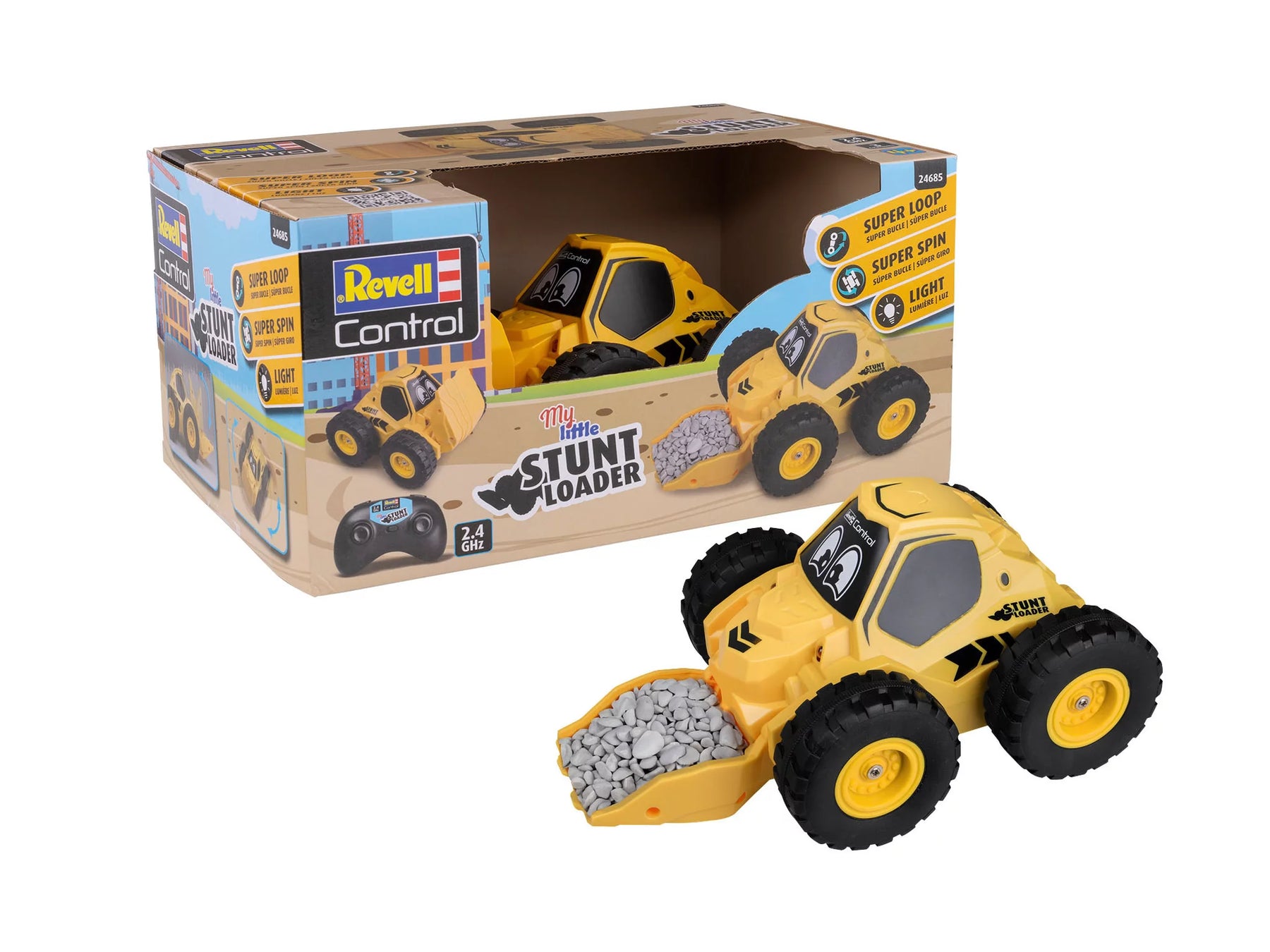RC Truck "Mijn kleine stuntlader"