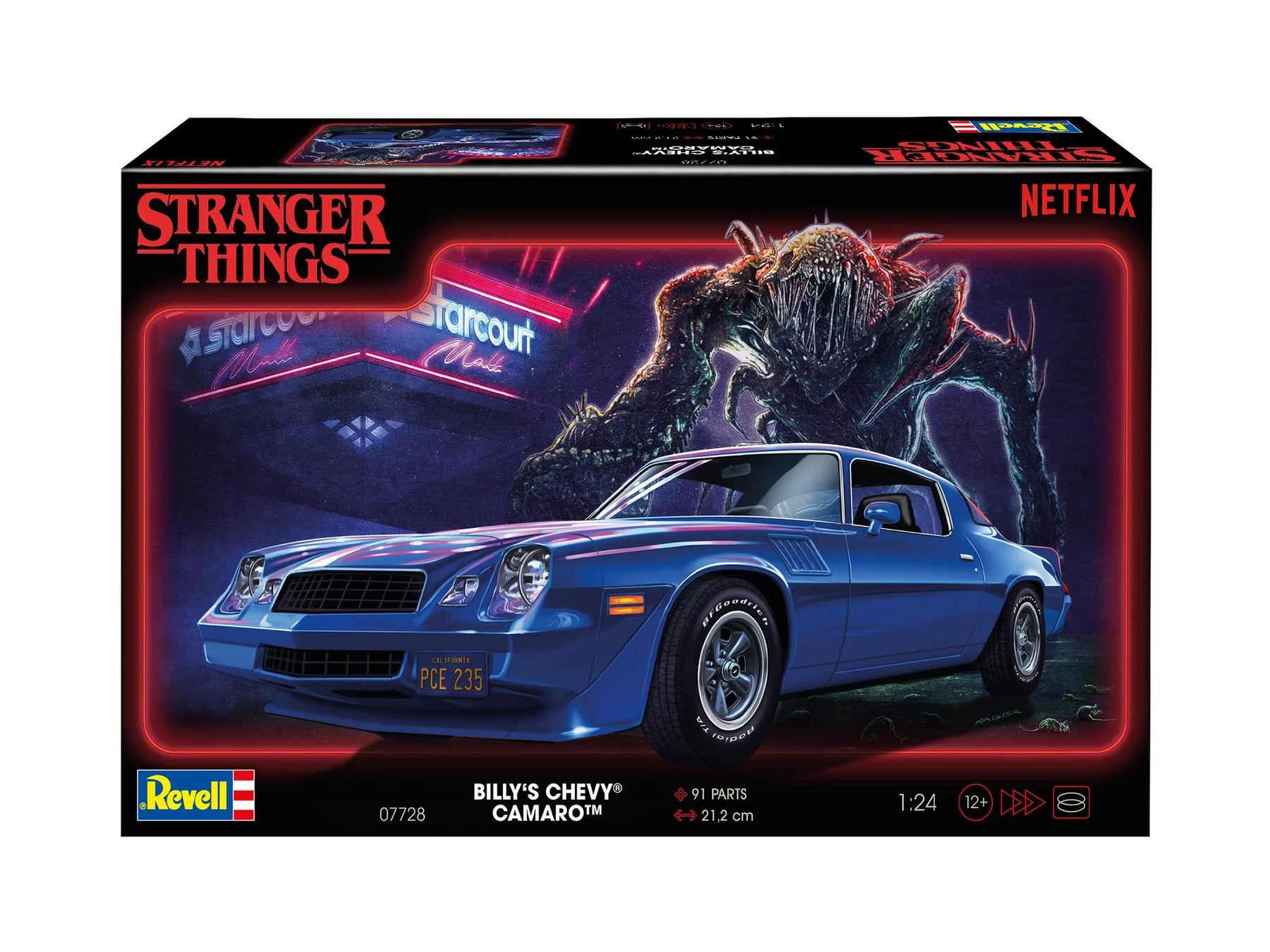 "Cosas más extrañas" El Chevy Camaro Z-28 de Billy