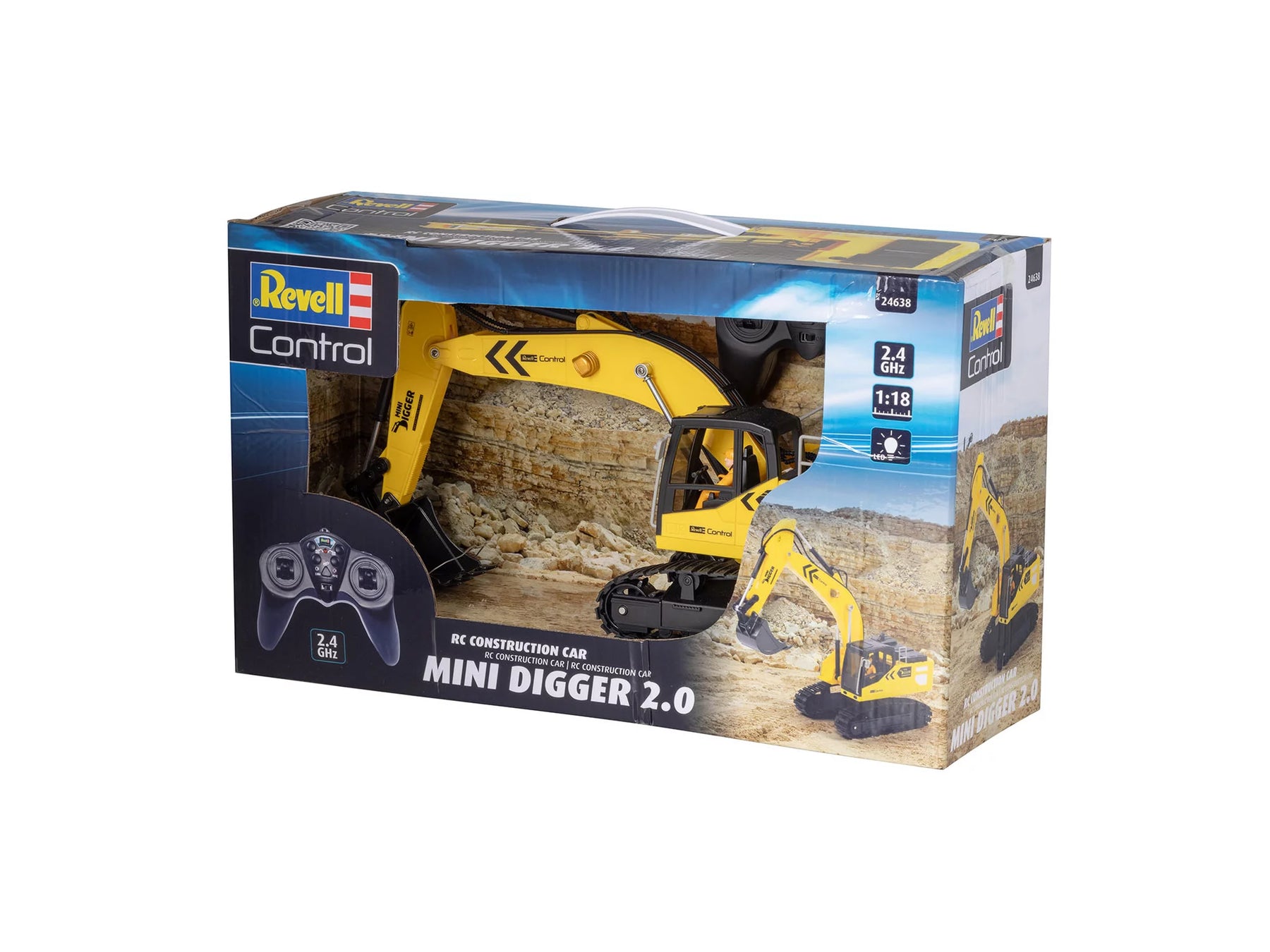 RC Construction Vehicle “Mini Digger 2.0”
