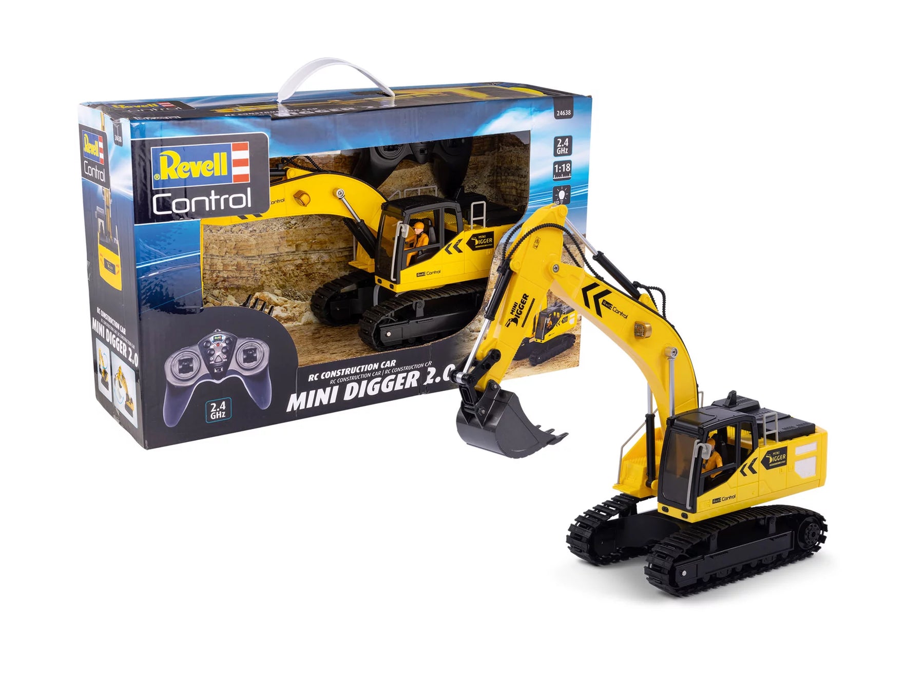 RC Construction Vehicle “Mini Digger 2.0”