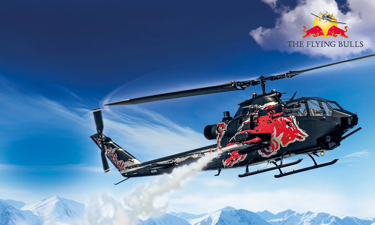 Geschenkset Flying Bulls Bell AH-1F Cobra