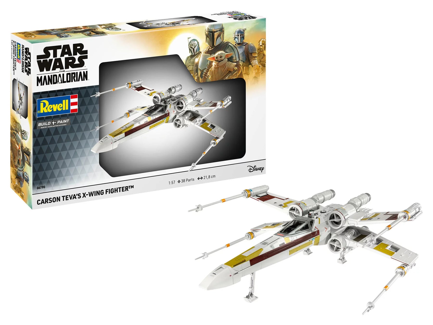 Carson Teva's X-Wing Fighter: The Mandalorian