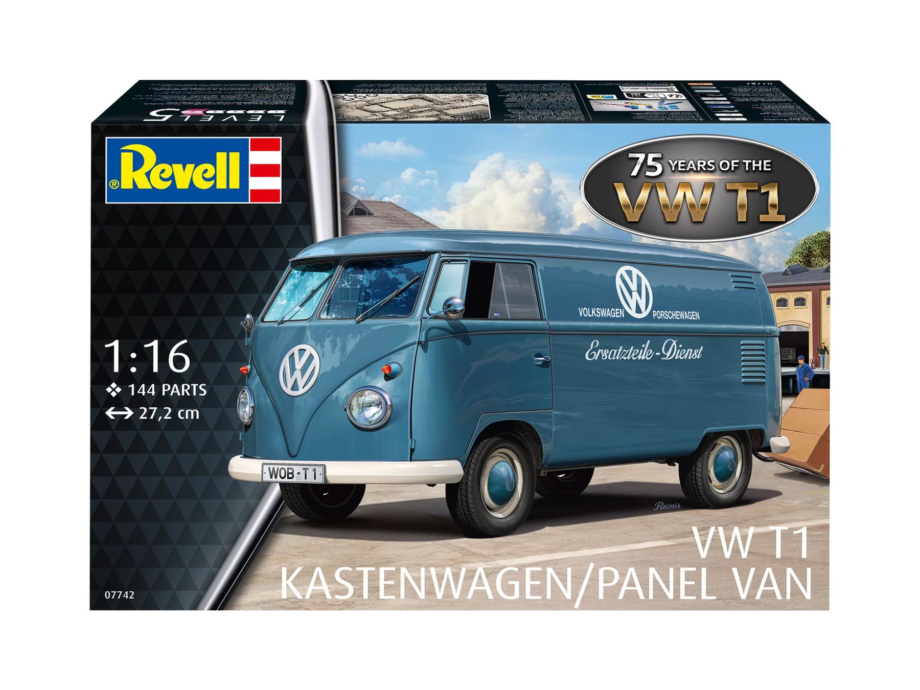 Fourgon VW T1 - 75 ans du VW T1