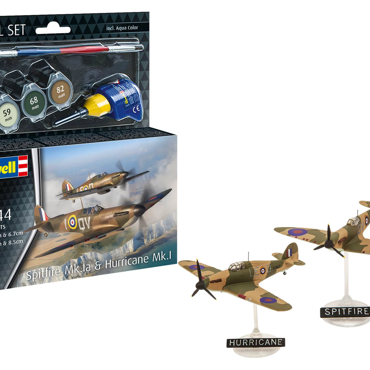 Model Set Spitfire Mk.Ia & Hurricane Mk.I