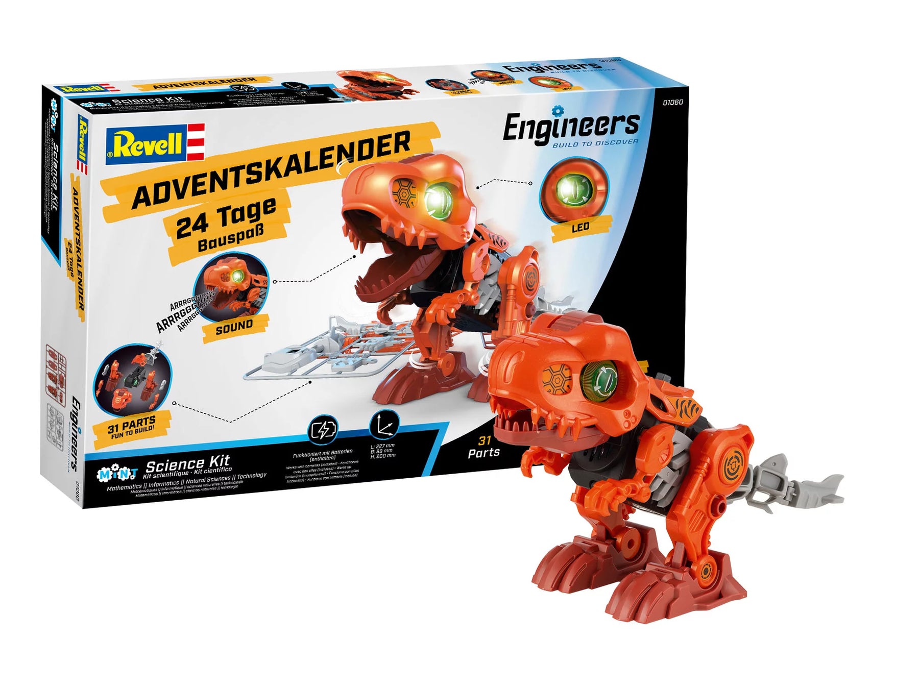 Calendario dell'Avvento Ingegneri “Electric T.Rex”