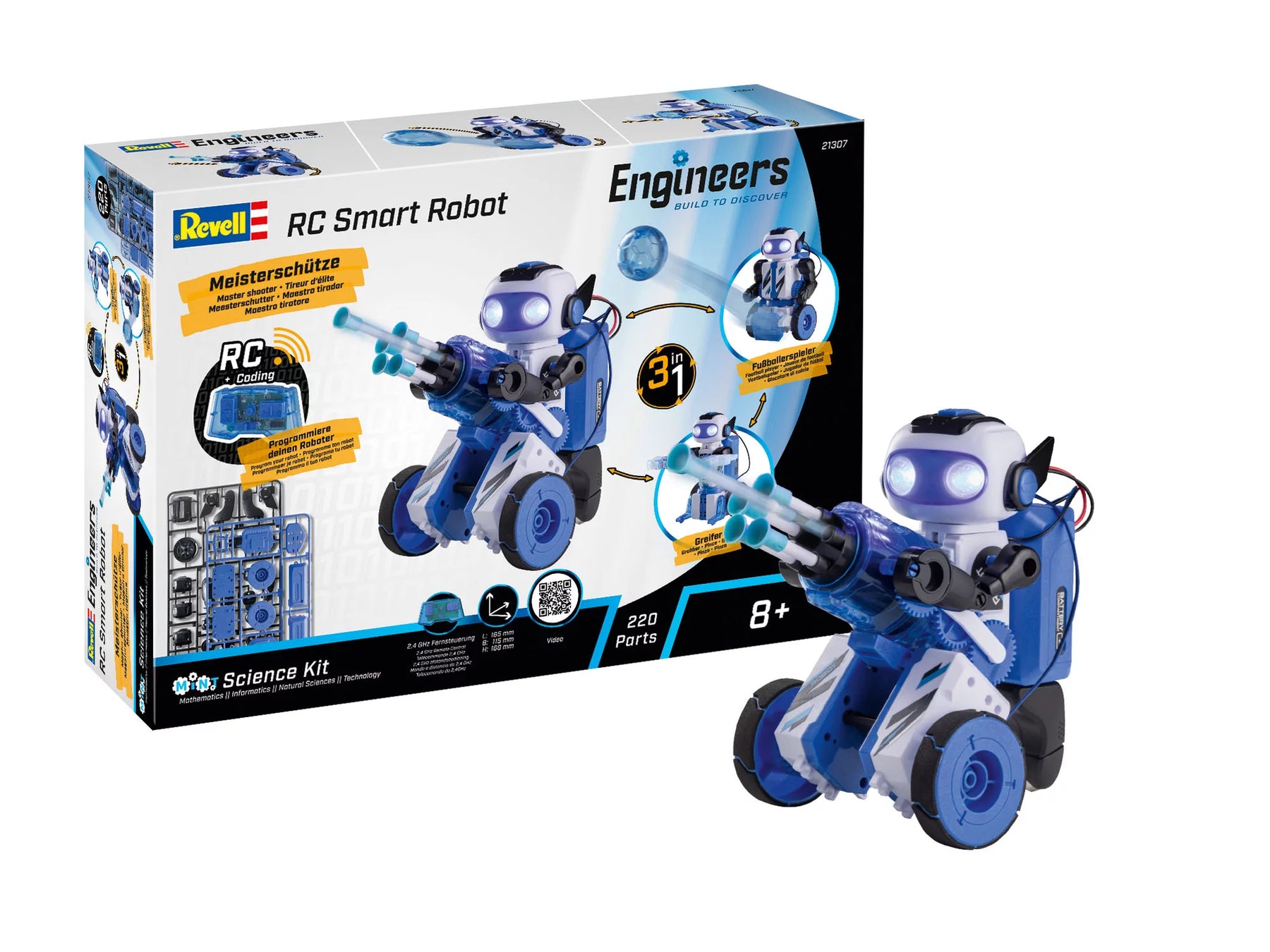 Robot intelligente RC 3in1