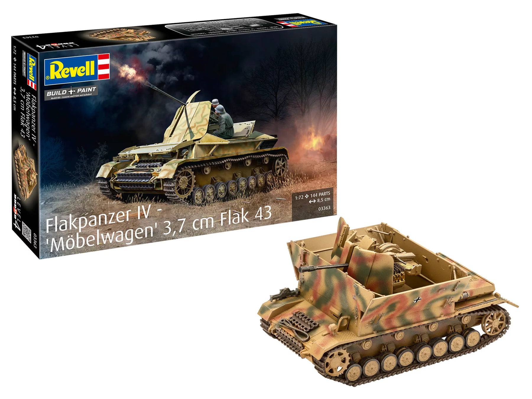 Flakpanzer IV "Möbelwagen" 3,7 cm Flak 43