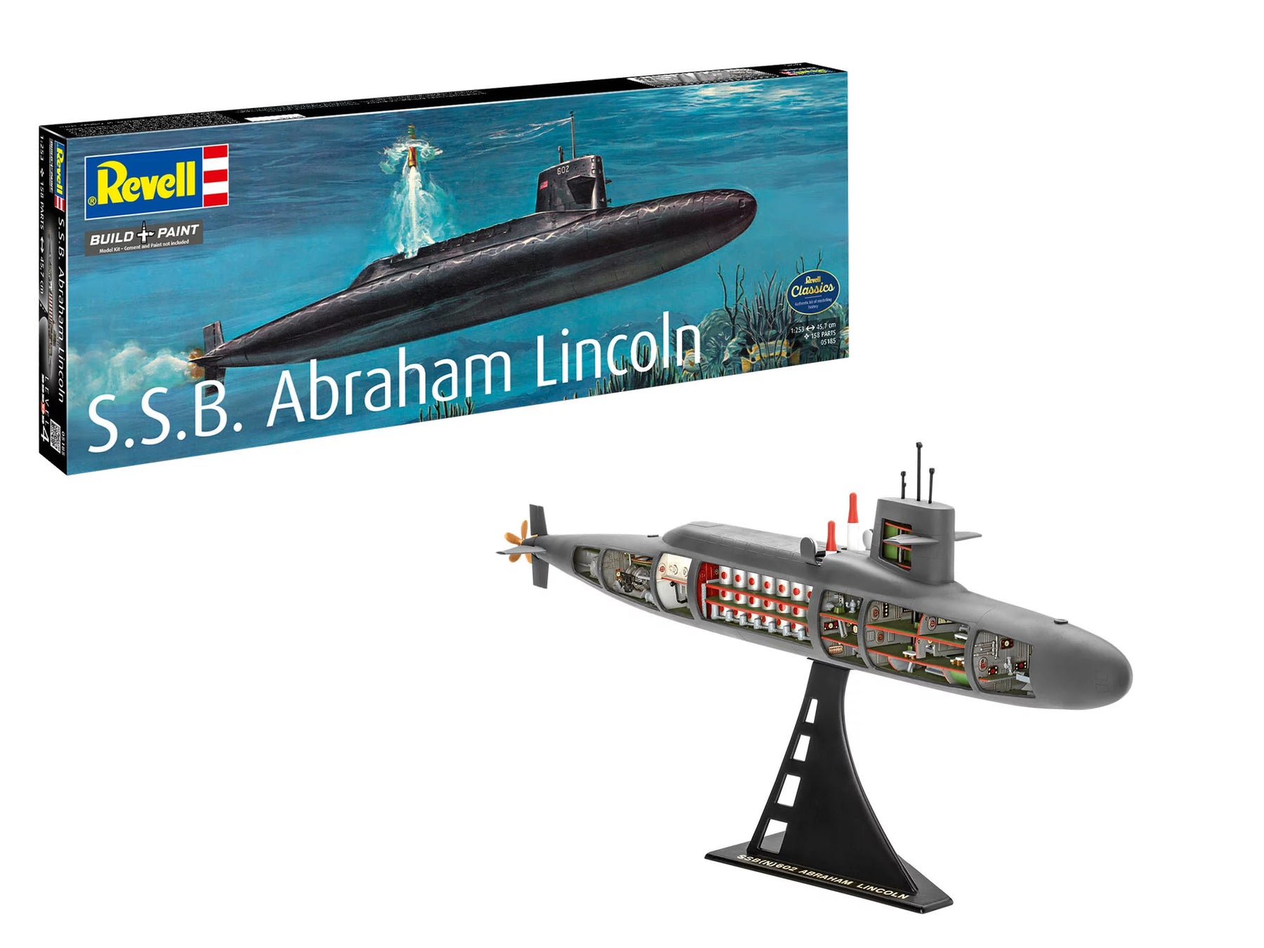 S.S.B. Abraham Lincoln met interieur