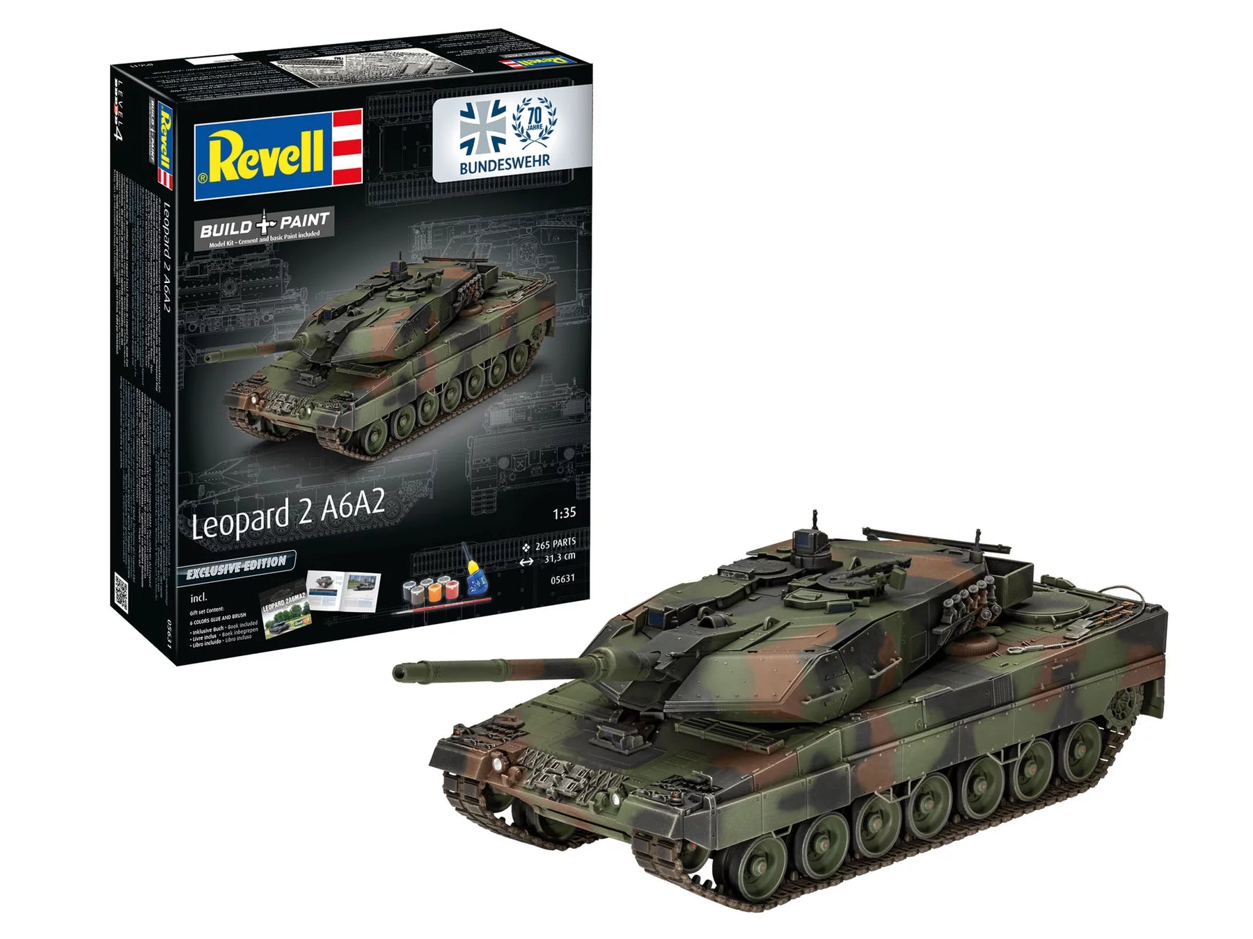 70 Years Bundeswehr: Leopard 2 A6A2 "Exclusive Edi