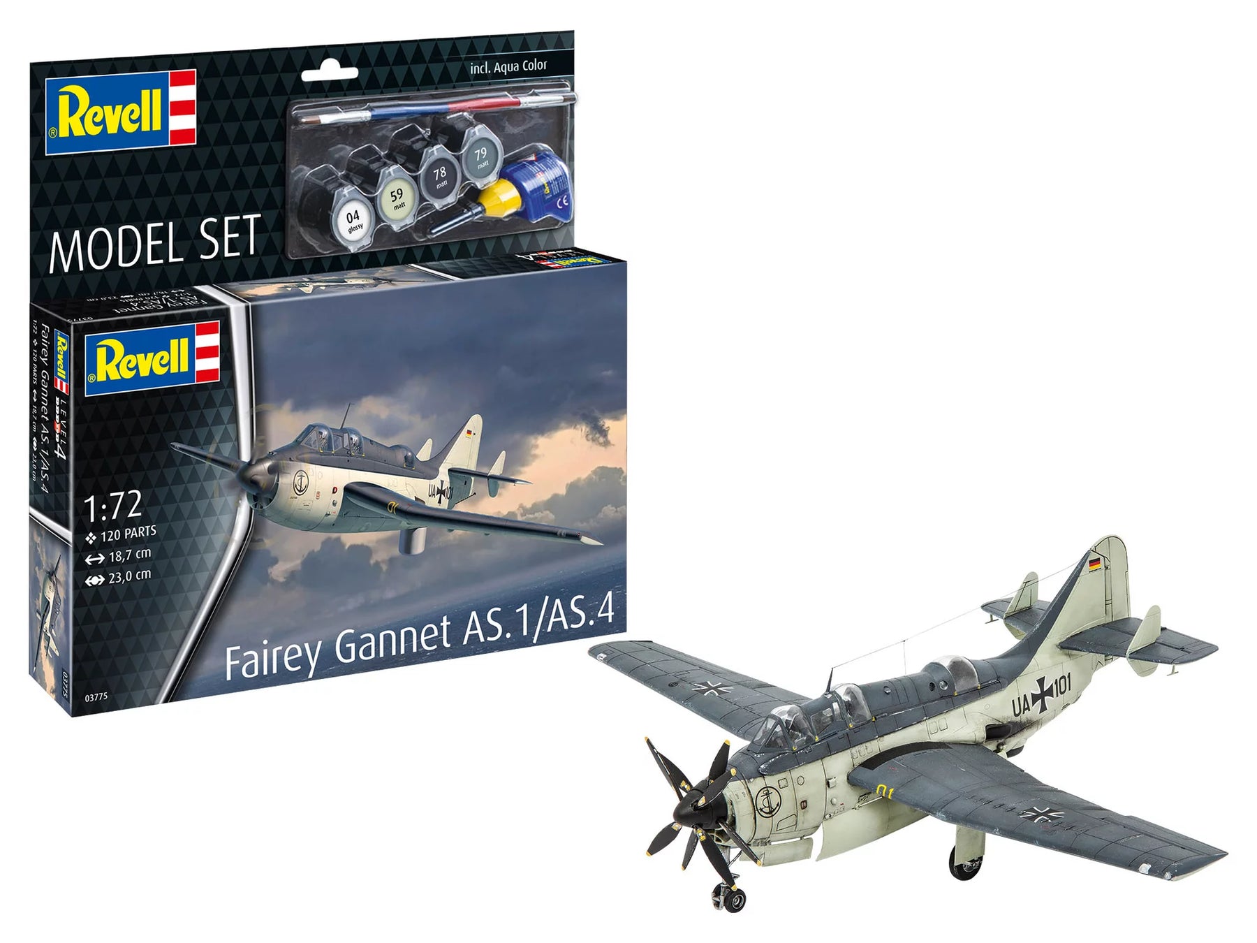 Modelset Fairey Gannet AS.1-AS.4