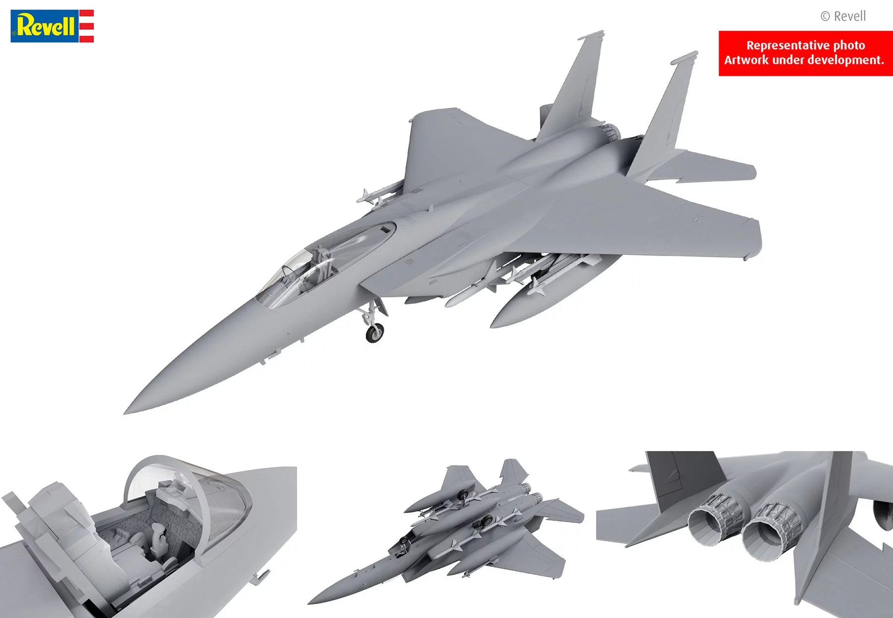 Modelset Boeing F-15C Eagle
