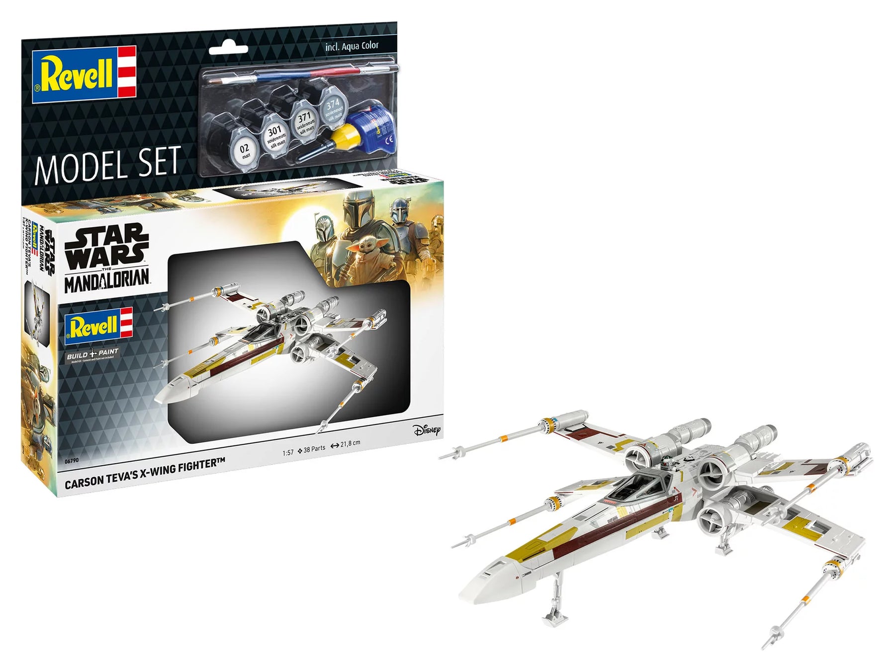 Modelset Carson Teva's X-Wing: The Mandalorian