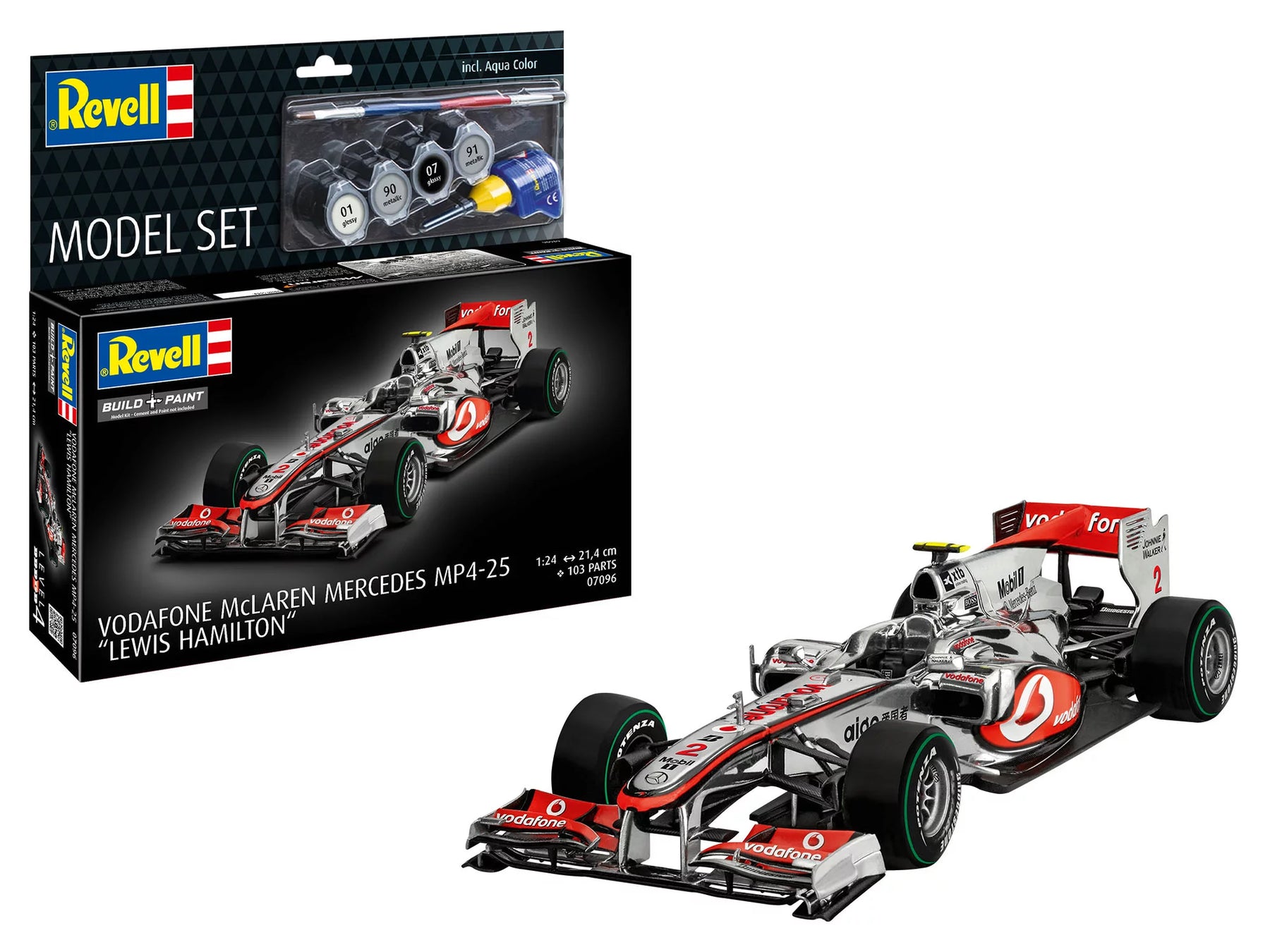 Model Set McLaren Mercedes MP4-25 "Lewis Hamilton"