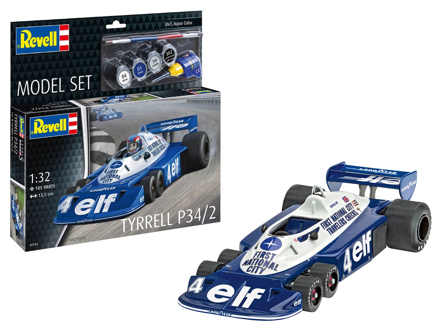Model Set Tyrrell P34-2 6-Wheeler