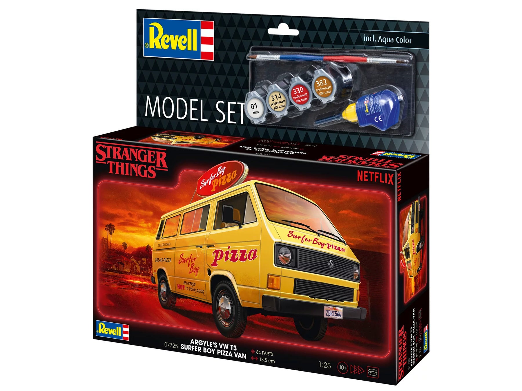 "StrangerThings" modellkészlet, Argyle VWT3 Surfer Boy
