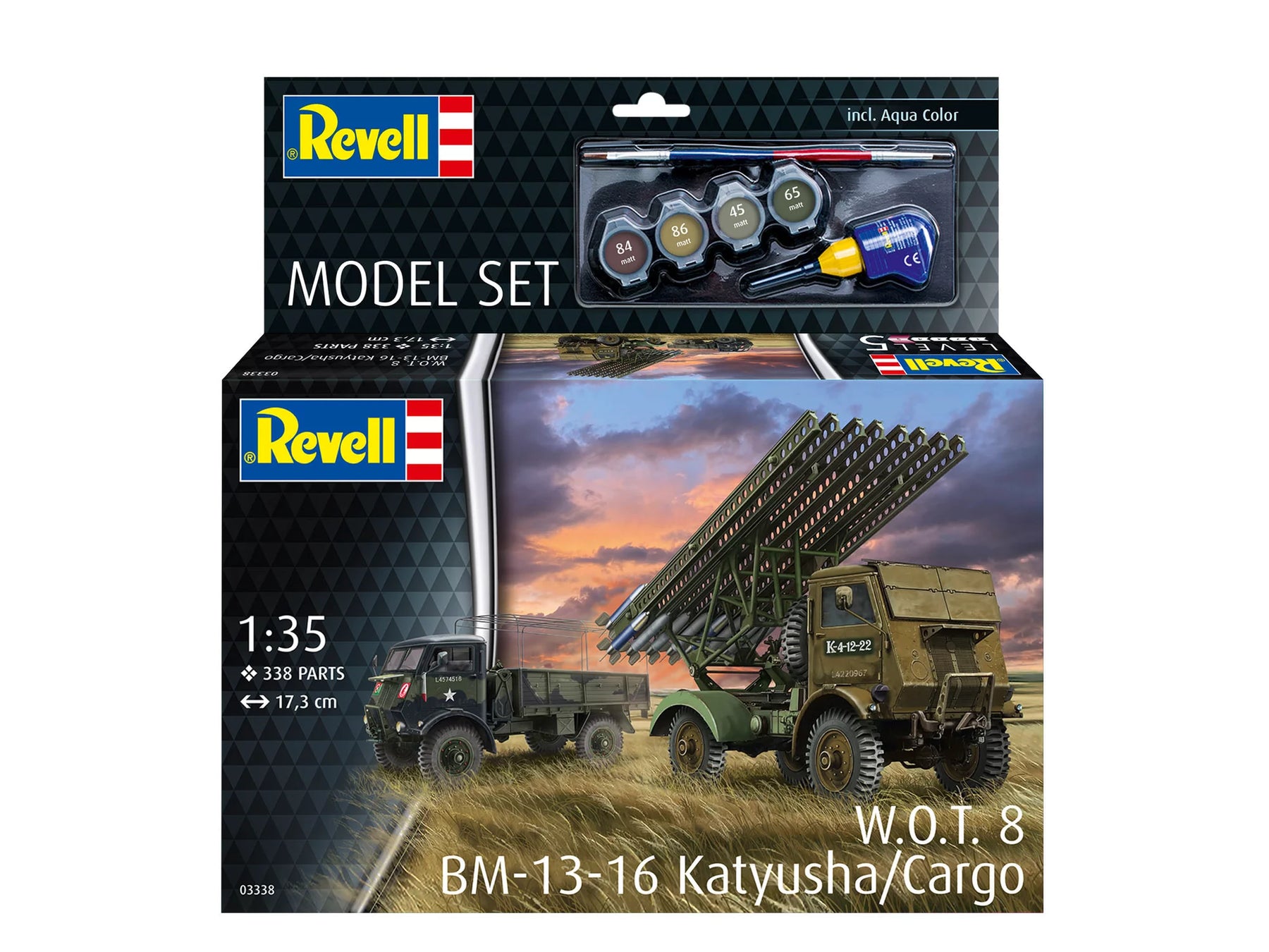 Model Set W.O.T. 8 BM-13-16 Katyusha-Cargo