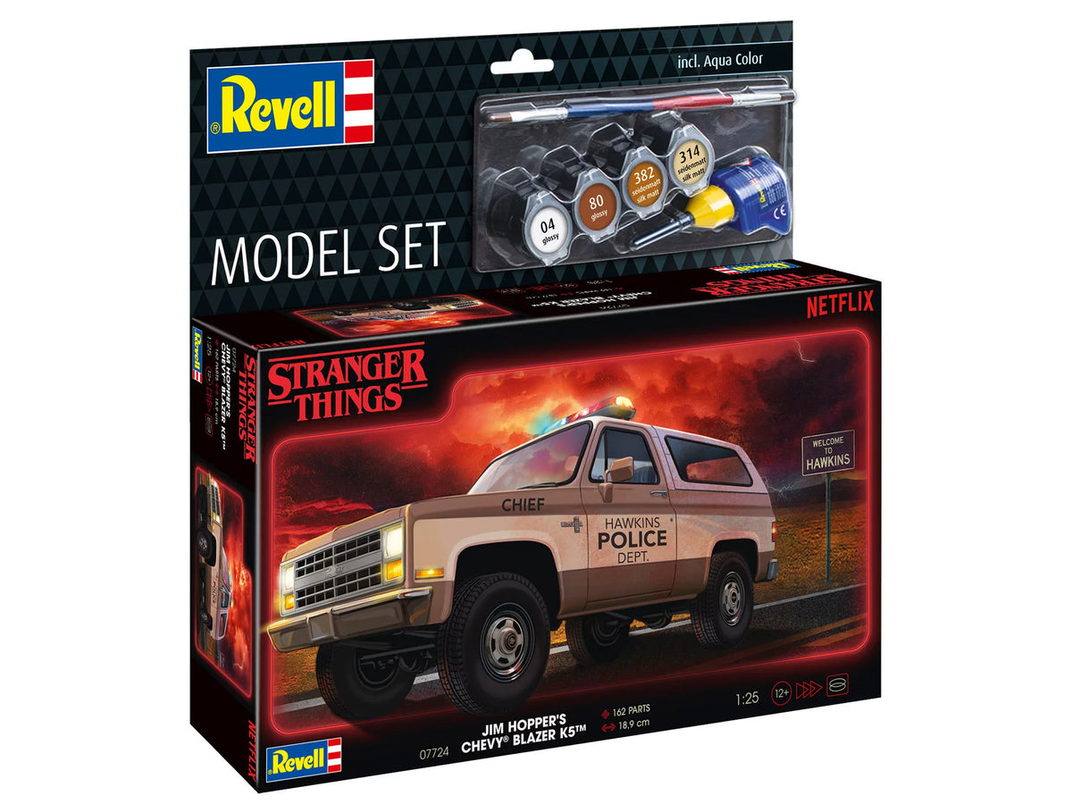 Modellkészlet "Stranger Things" Chevrolet K5 Blazer