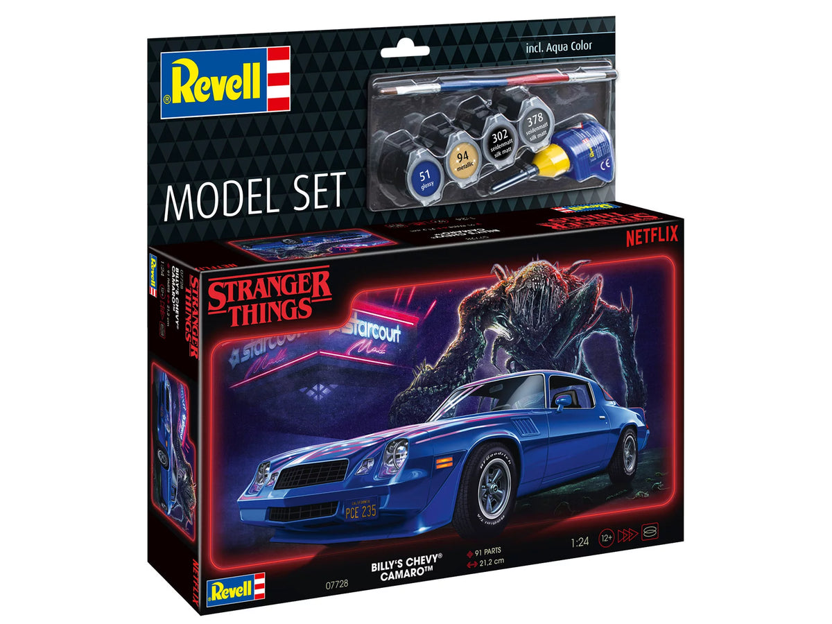 "Stranger Things" modellkészlet, Billy's Chevy Camaro Z-28