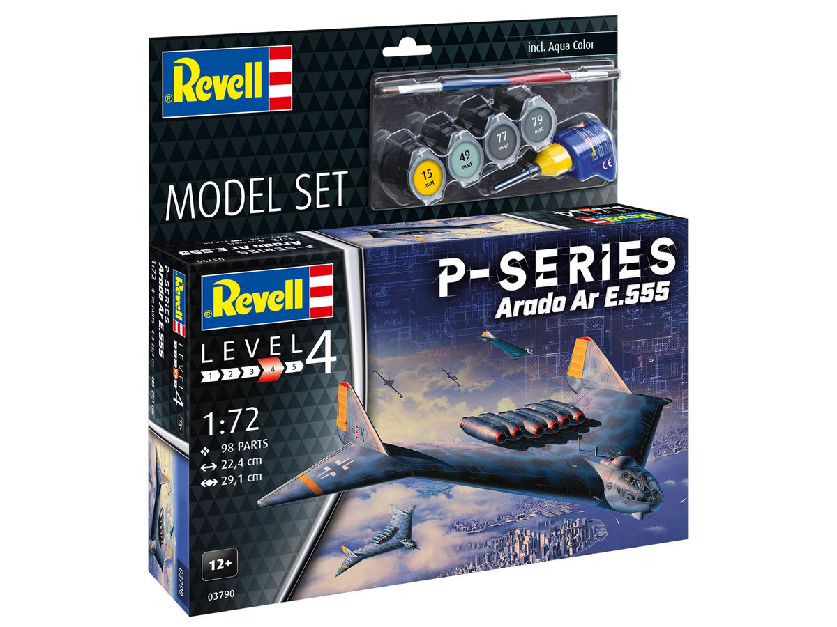 Modelset Arado Ar E.555 - P-serie