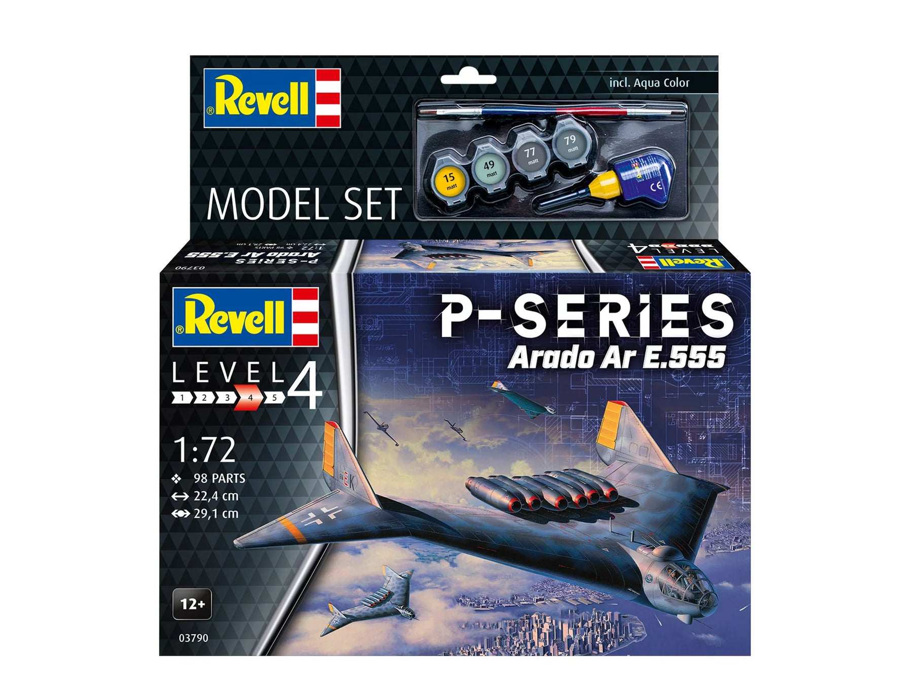 Conjunto de modelos Arado Ar E.555 - Serie P